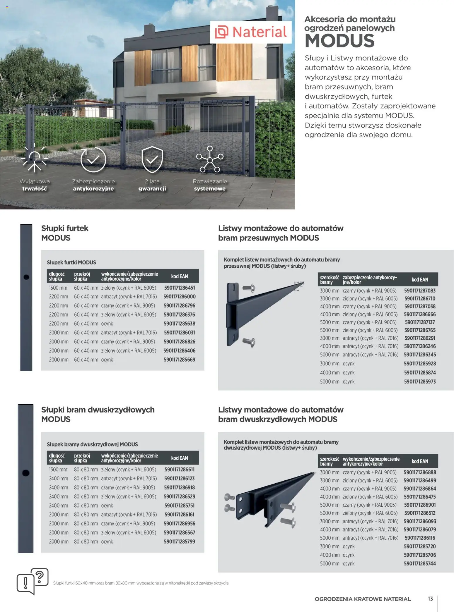 Leroy Merlin gazetka - Ogrodzenia Wiśniowski od 14.04.2026 | Strona: 13