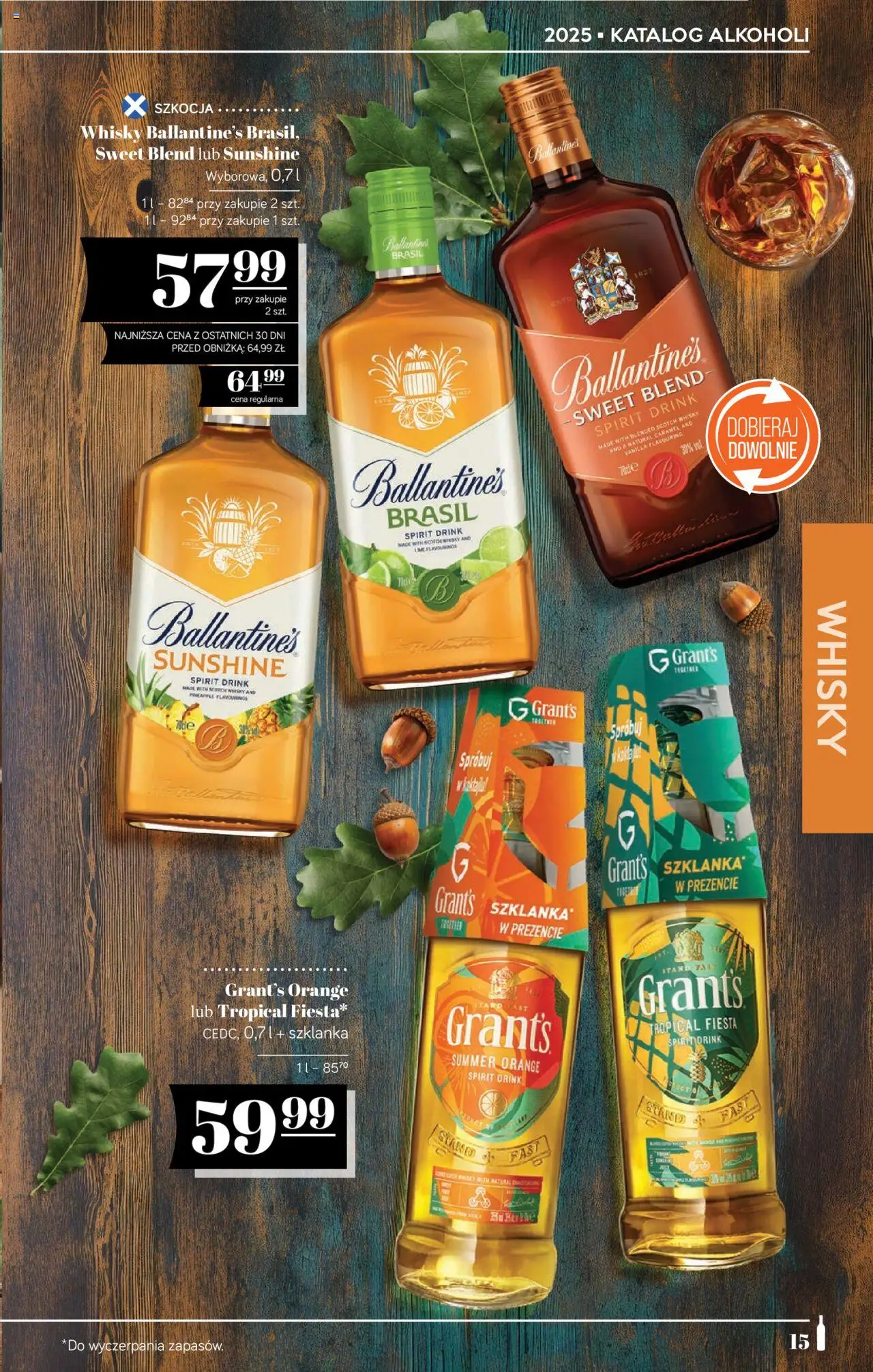 POLOmarket Katalog - Alkoholi od 22.08.2025 | Strona: 15 | Produkty: Szklanka, Grant's, Whisky