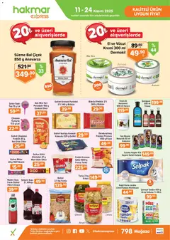 11.11.2025 tarihinden itibaren geçerli olan Hakmar Express kataloğu önizlemesi