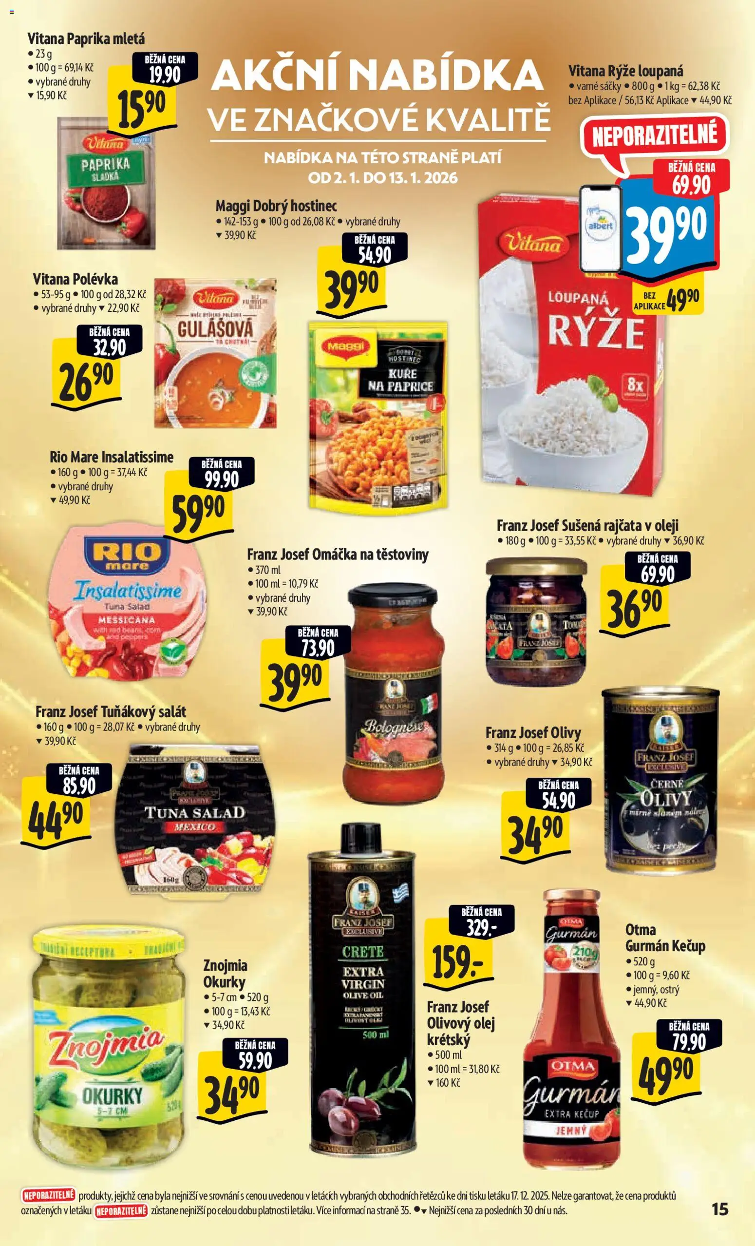 Albert leták - Hypermarket od 02.01.2026 | Strana: 20