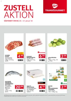 Transgourmet Zustellaktion ab 26.01.2026 gültig