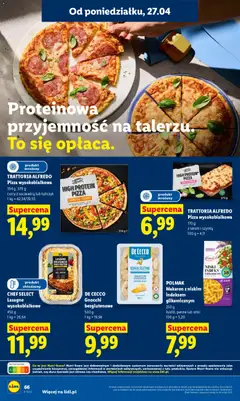 Pogląd oferty "POLMAK Makaron z niskim indeksem glikemicznym, 250 g fusilli, penne lub nitki" - ważna od 27.04.2026 | Strona: 66