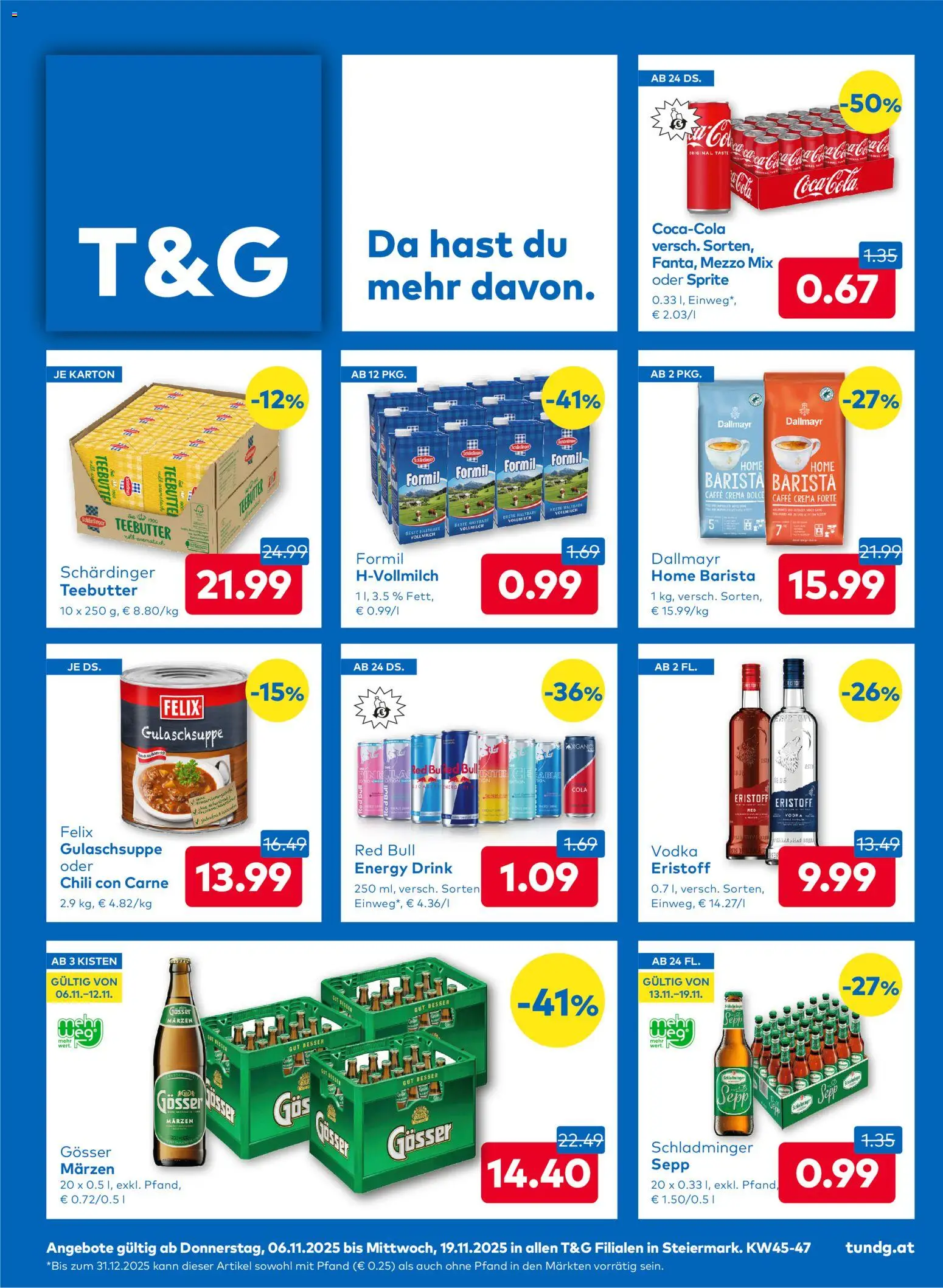 T&G Steiermark gültig ab 06.11.2025 | Seite: 1 | Produkte: Chili