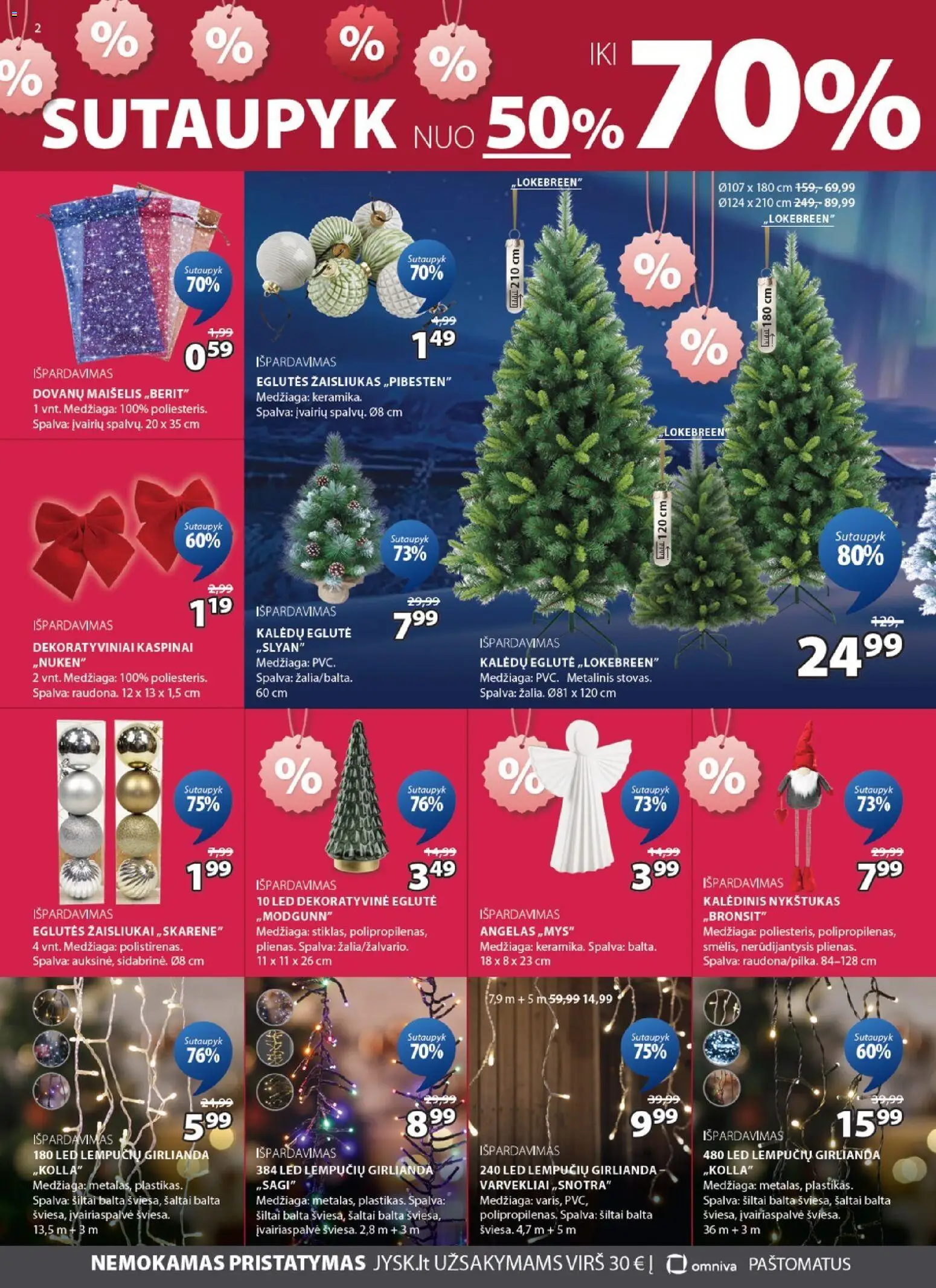 JYSK akcijos nuo 26.12.2025 | Puslapis: 2