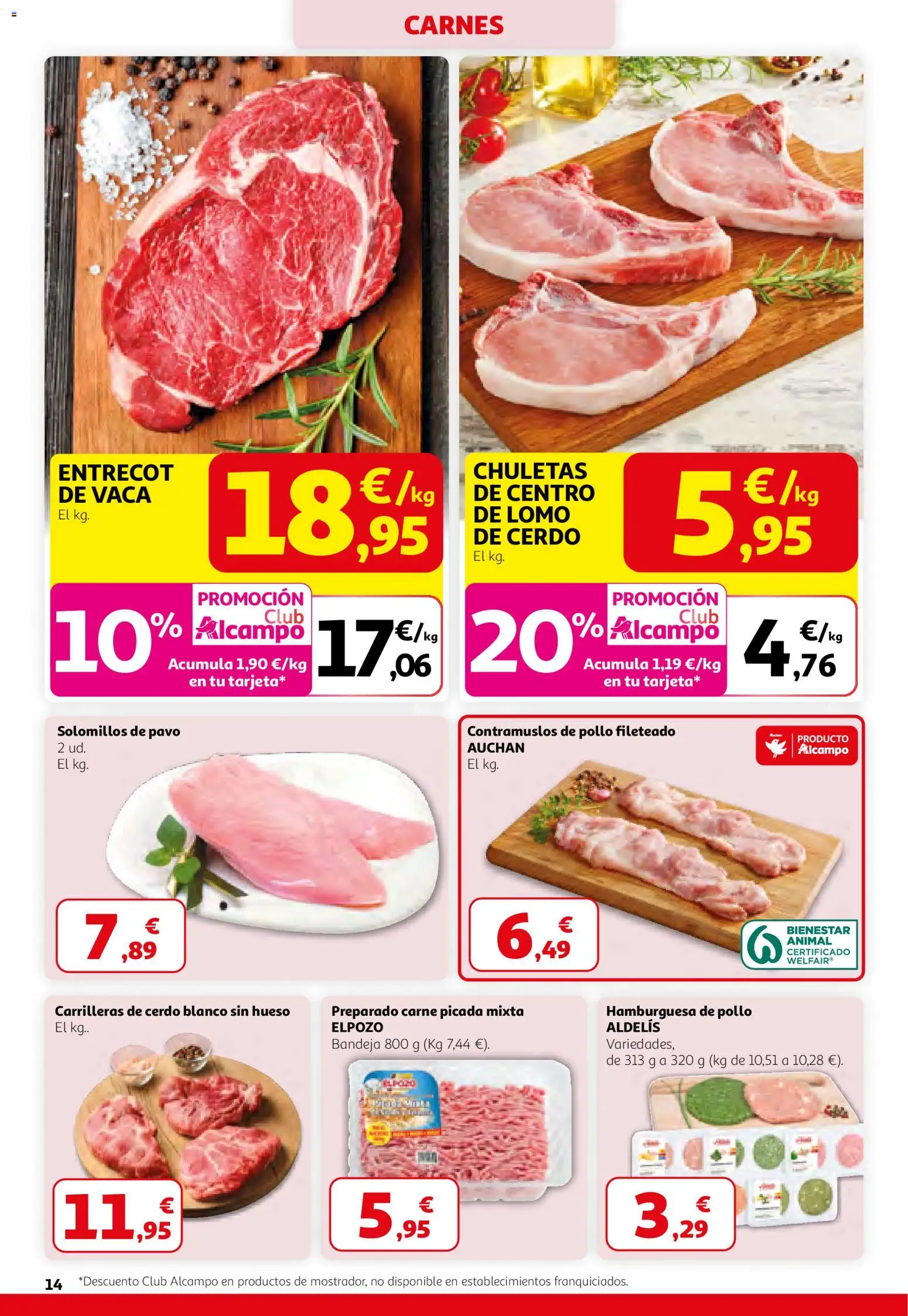 HP Nacional │ válido desde el 26.02.2026 | Página: 14 | Productos: Cerdo, Σοκολατούχο γάλα, Bandeja