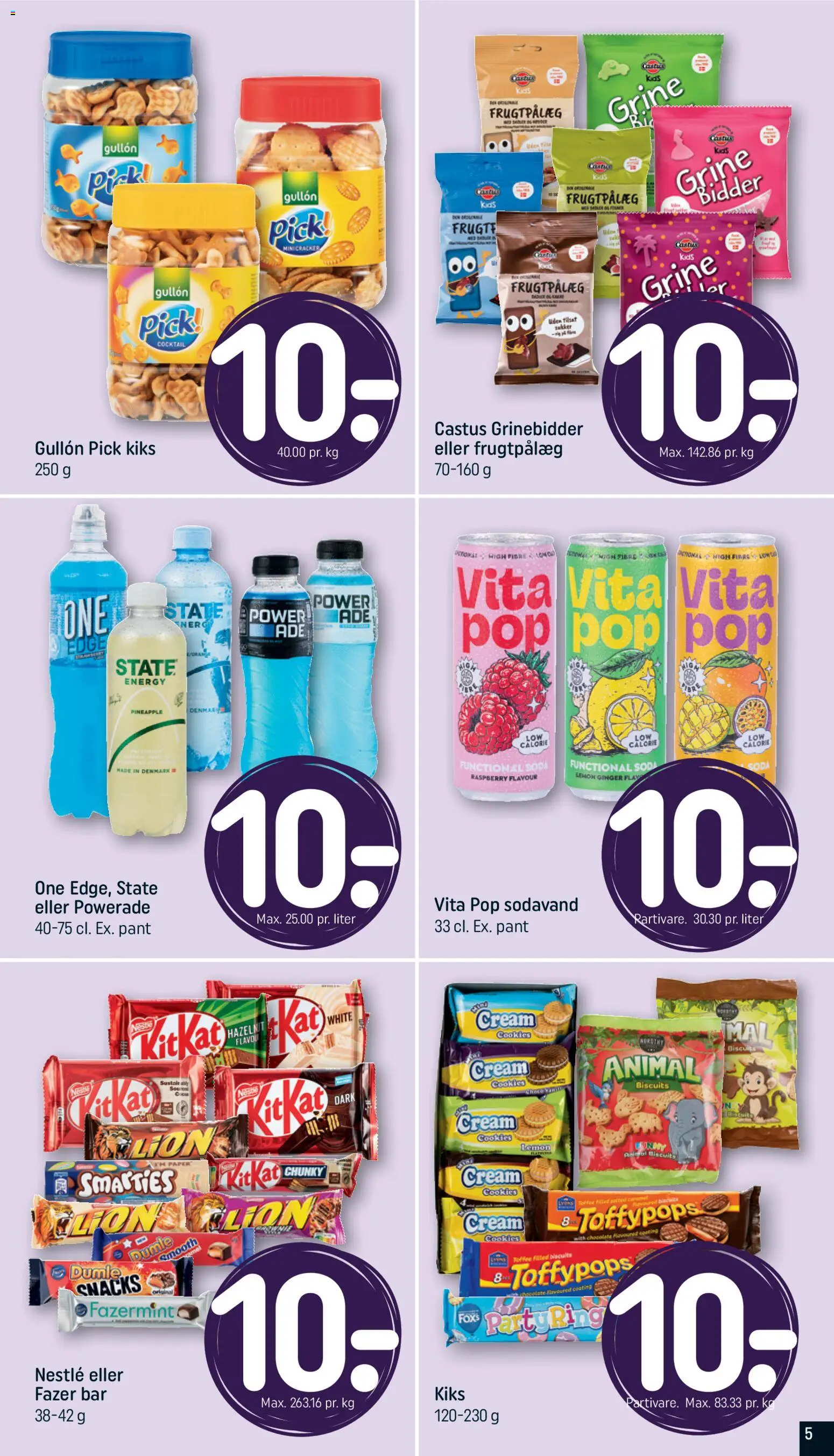 Rema 1000 tilbudsavis – gyldig fra 22.03.2026 | Side: 5 | Produkter: Cookies, Sodavand