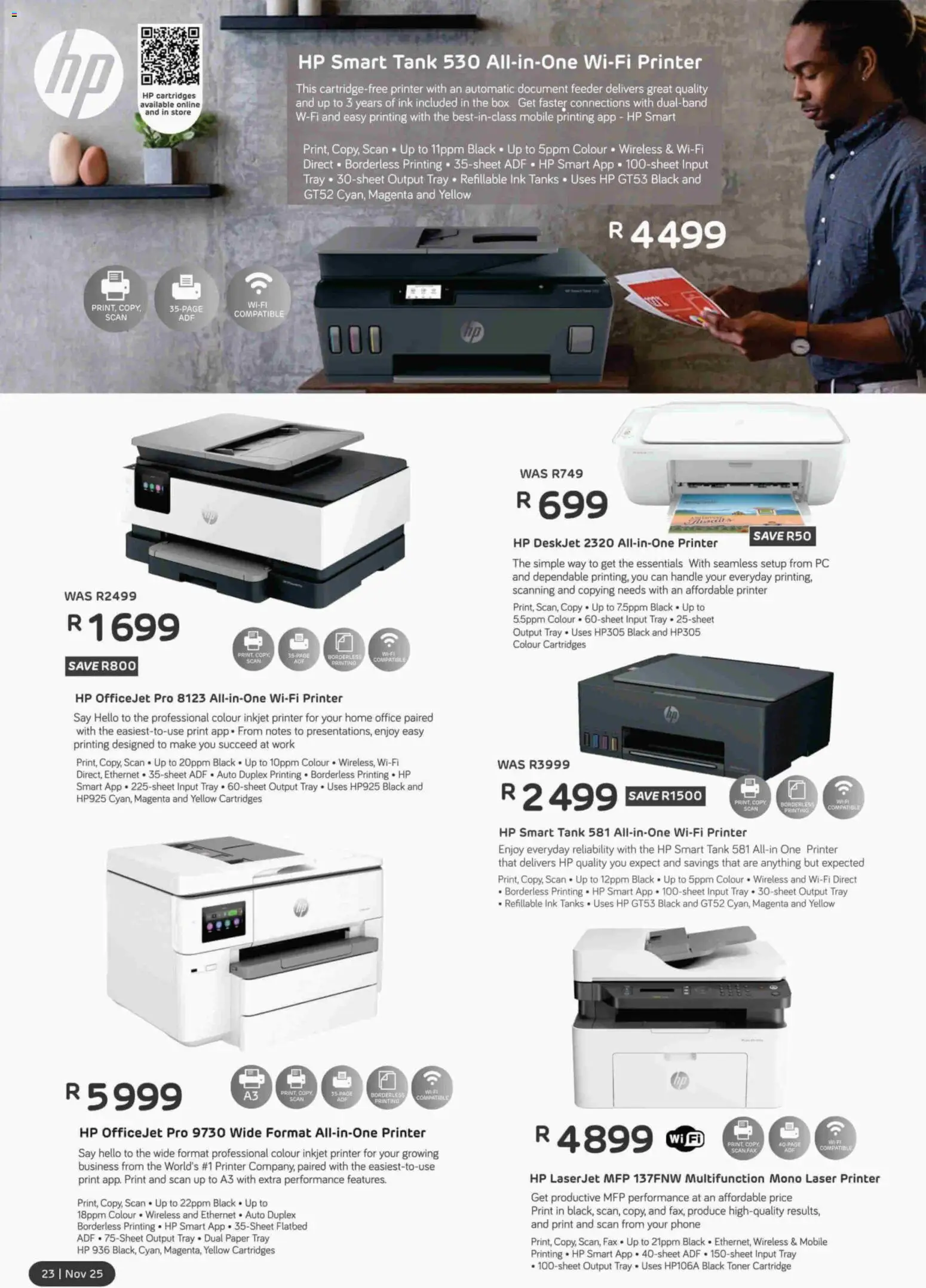 New Computer Mania catalogue – valid from 01.11.2025 | Page: 24 | Products: Phone, Printer, Tray, Box