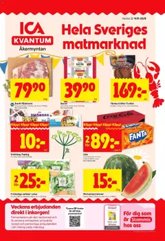 ICA Kvantum - Stockholm - Förhandsvisning av reklamblad från butik ICA Kvantum aktuell från 04.08.2025
