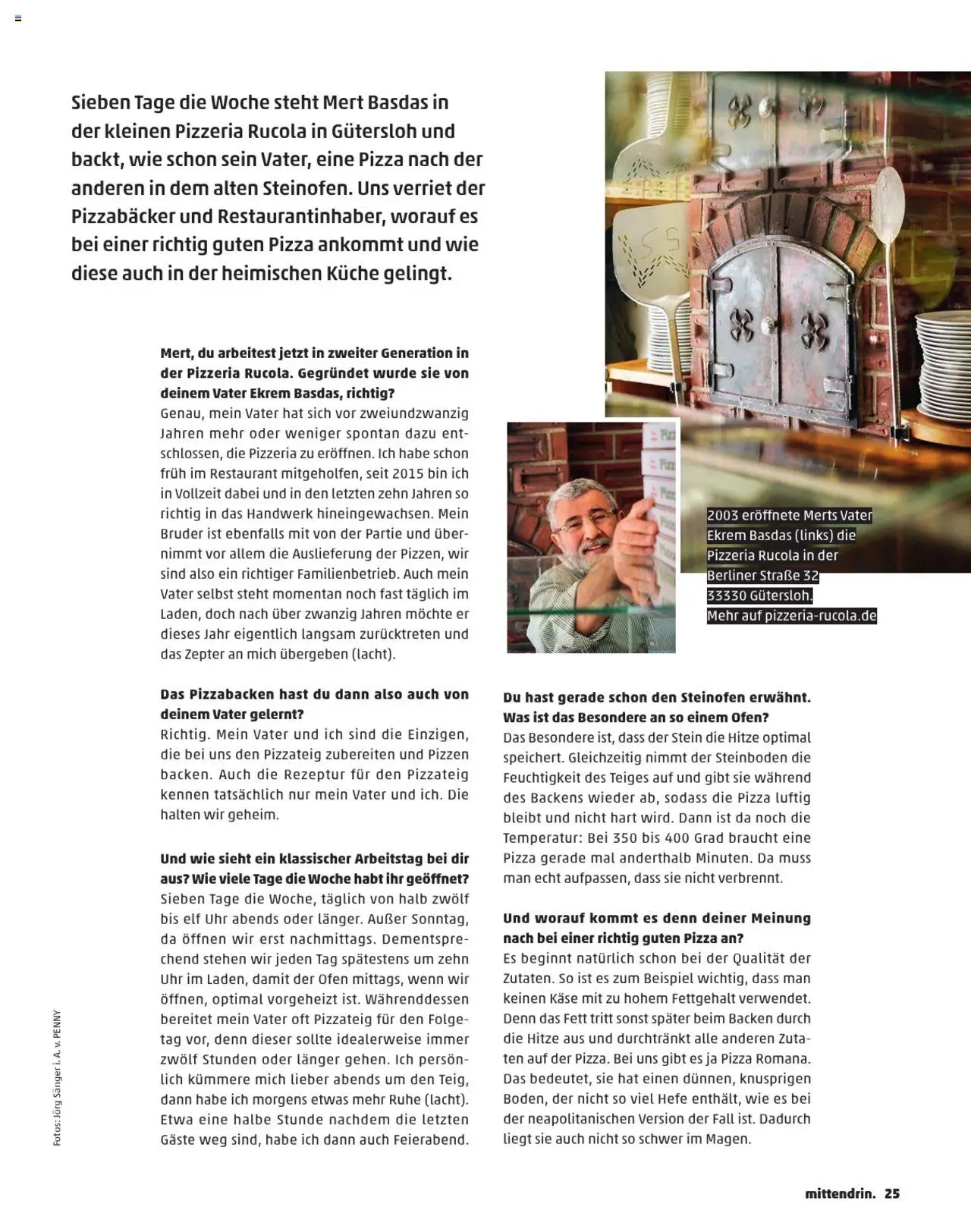 Penny  Kundenmagazin Sommer - gültig ab dem 13.06.2025 | Seite: 25 | Produkte: Ofen, Käse, Küche, Uhr
