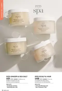 Vista previa JAFRA folleto válido desde el 01.12.2025 | Página: 36 | Productos: Aceite, Γαύρος, Exfoliante corporal, Body