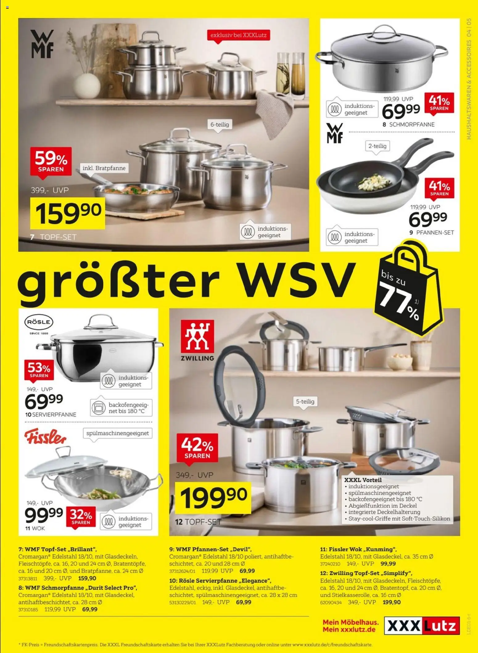 XXXL Lutz - Deutschlands größter WSV – gültig ab 27.11.2025 | Seite: 5 | Produkte: Wok