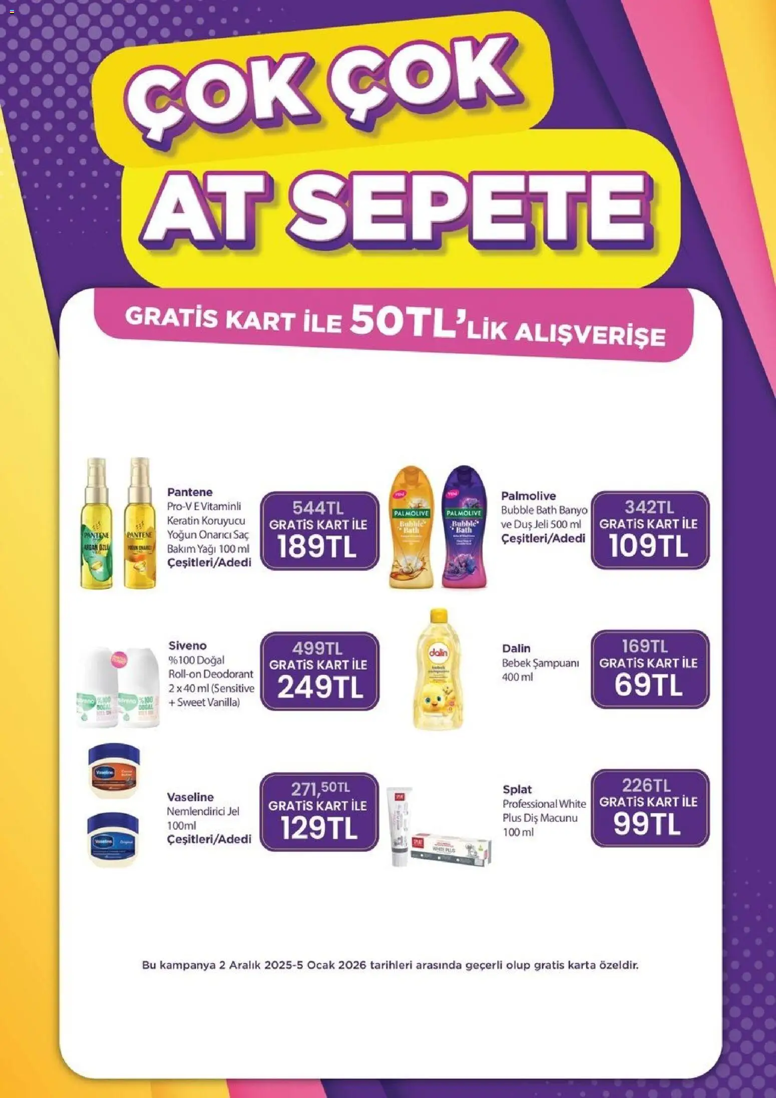 Gratis Katalog - 01.12.2025 tarihinden itibaren geçerlidir | Sayfa: 9