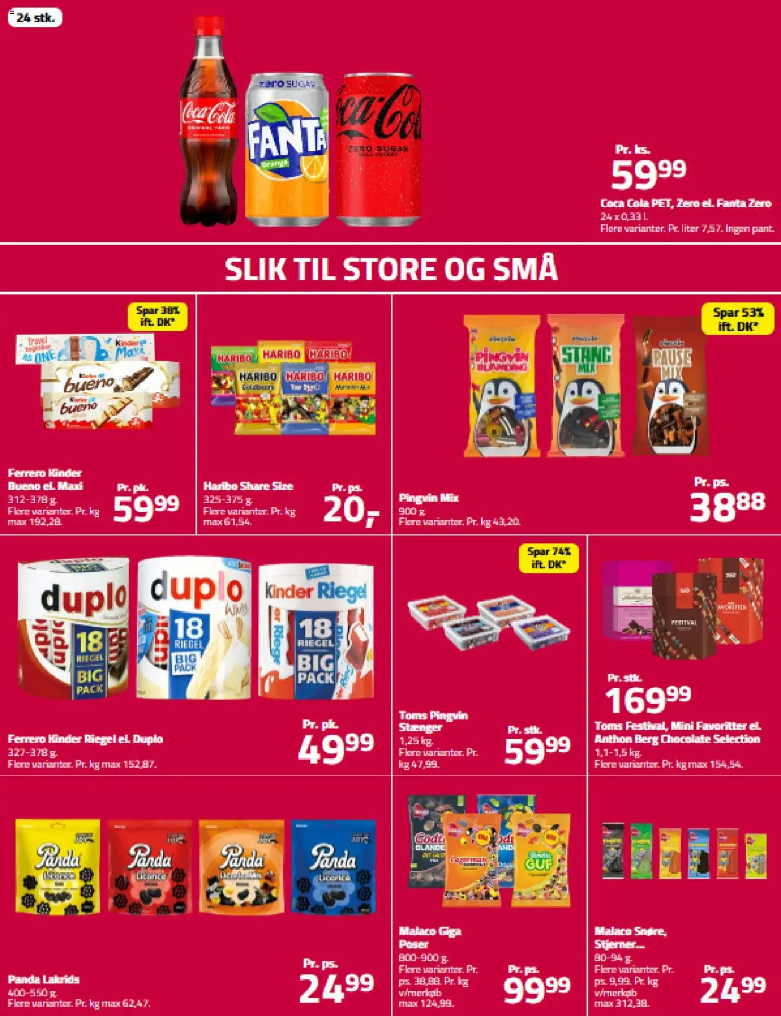 Fleggaard tilbudsavis – gyldig fra 02.01.2026 | Side: 6 | Produkter: Slik, Lakrids, Fanta, Cola