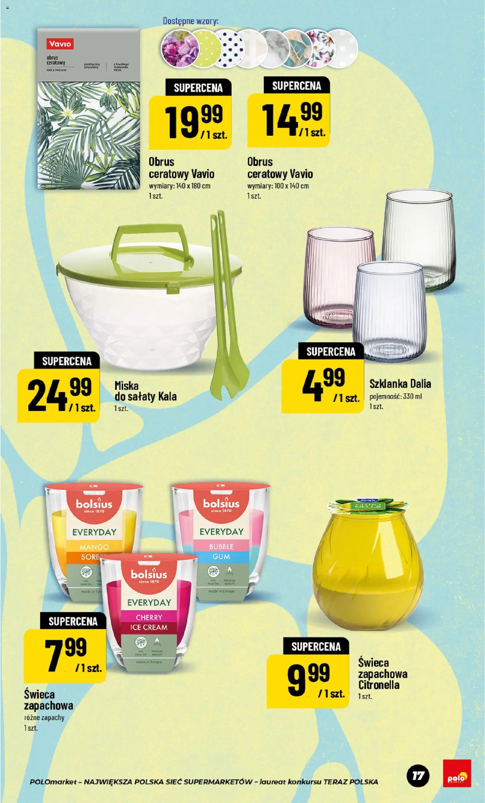 POLOmarket gazetka - Wiosna od 17.04.2026 | Strona: 17 | Produkty: Szklanka, Mango
