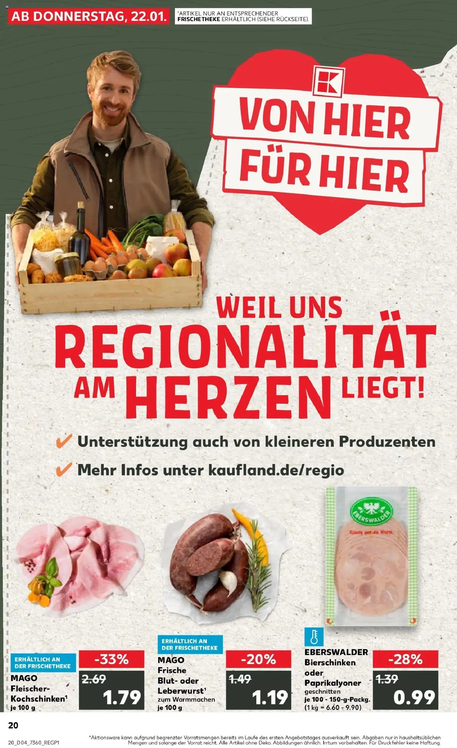 Kaufland prospekt Strausberg	 – gültig ab 25.01.2026 | Seite: 20