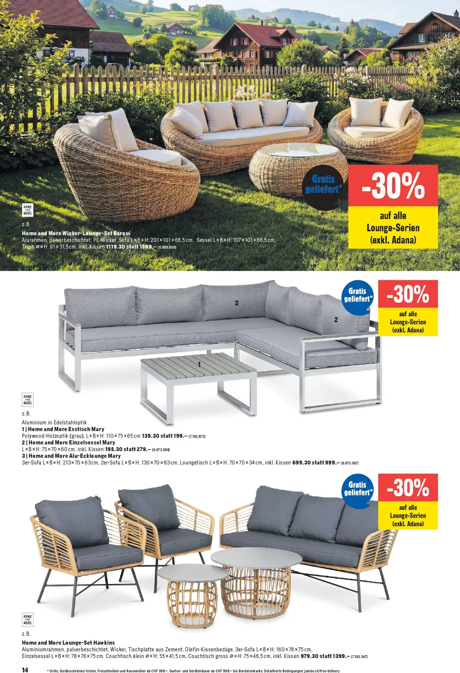 Jumbo aktionen – gültig ab 12.03.2026 | Seite: 14 | Produkte: Kissen, Sofa, Sessel, Couchtisch