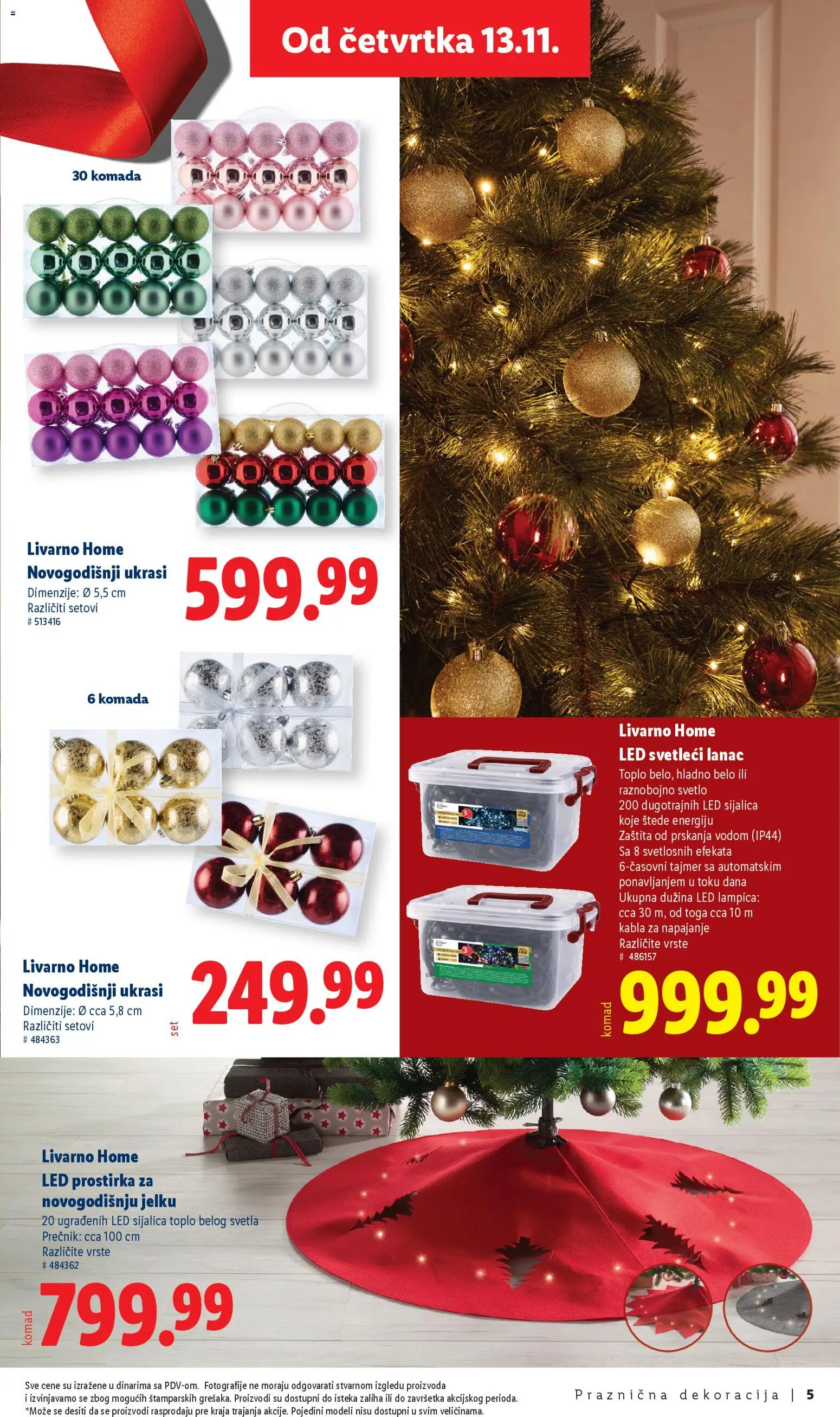 Lidl katalog - važi od 10.11.2025 | Strana: 5 | Proizvode: Sijalica, LED sijalica