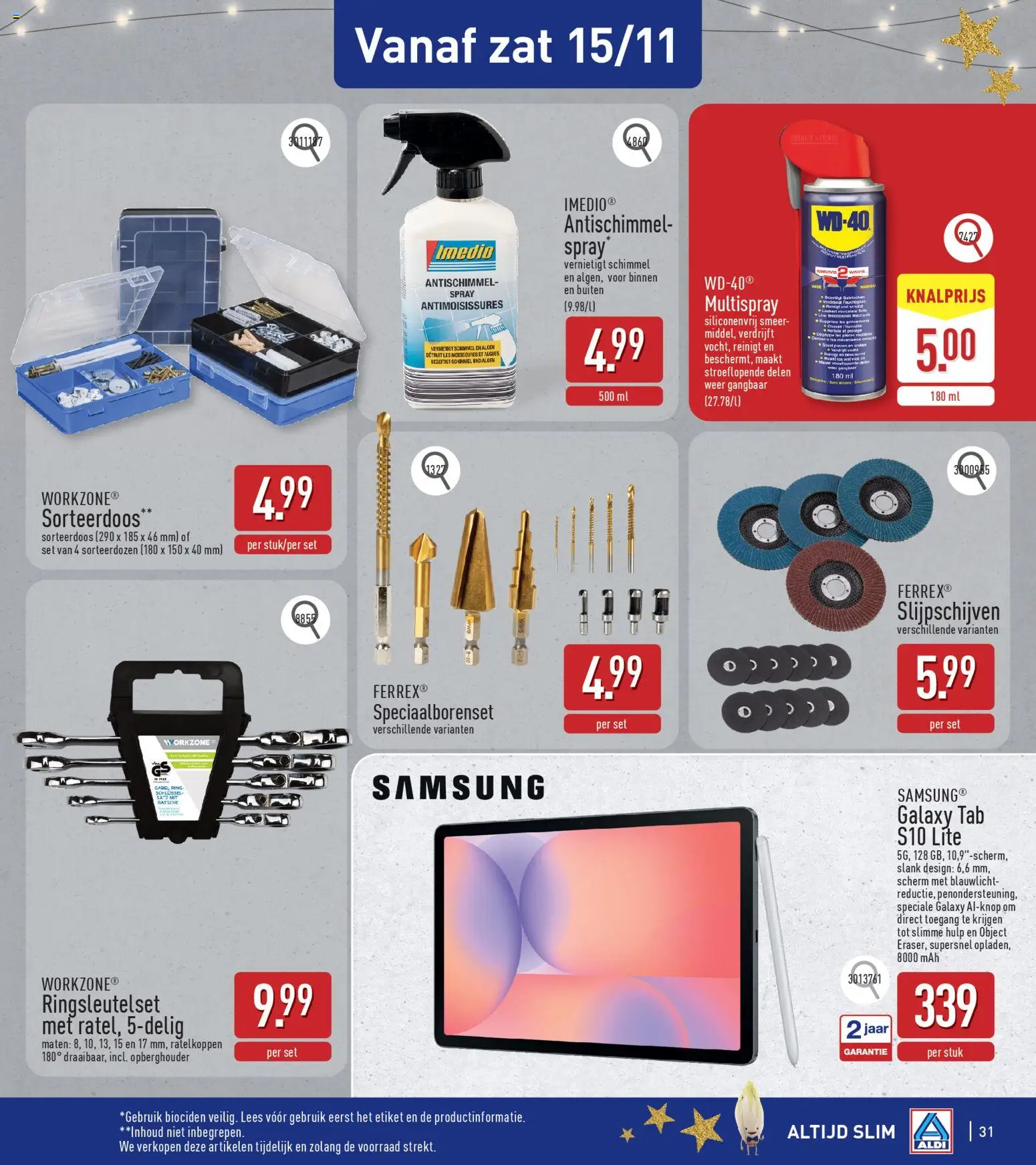 {H1} | Pagina: 31 | Producten: Vis, Scherm