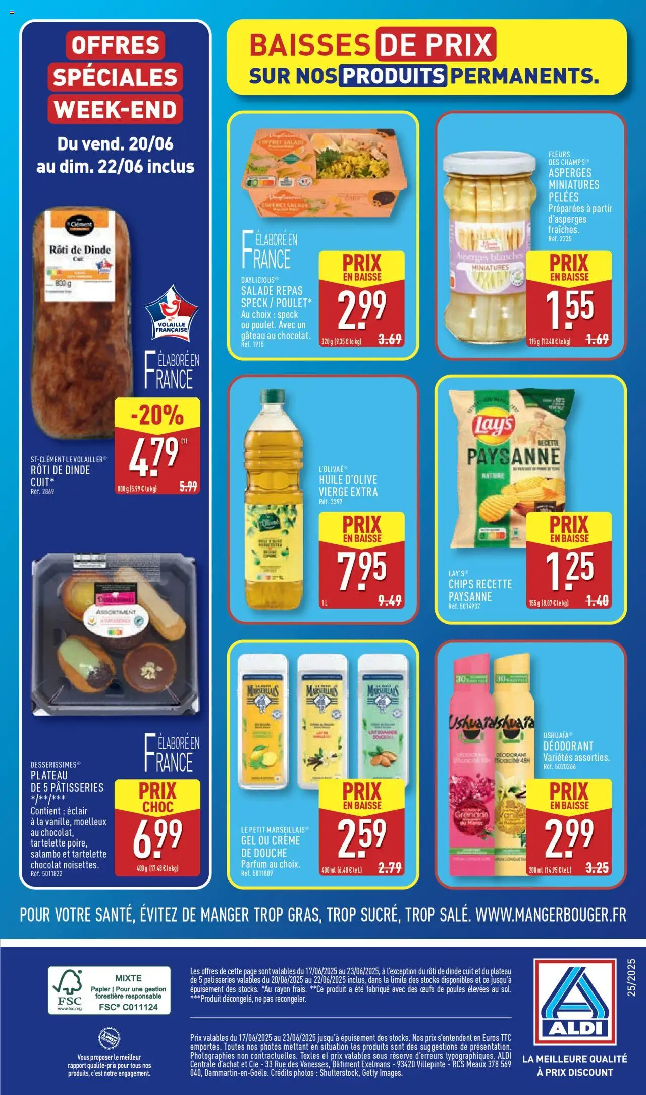  | Page: 46 | Produits: Salade, Huile D'olive, Déodorant, Œufs