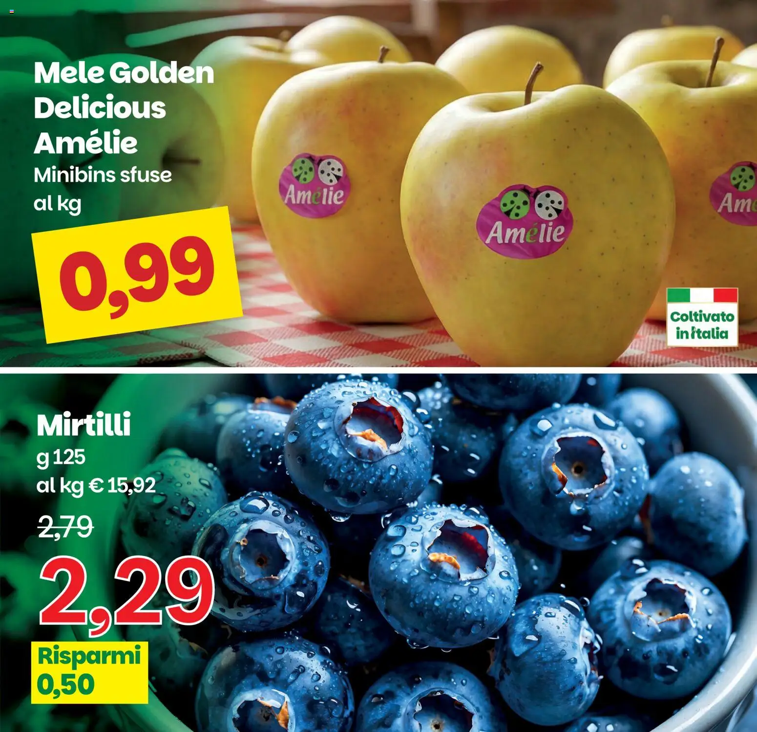 Volantino Prix del 21.04.2026 | Pagina: 11 | Prodotti: Mele, Mirtilli