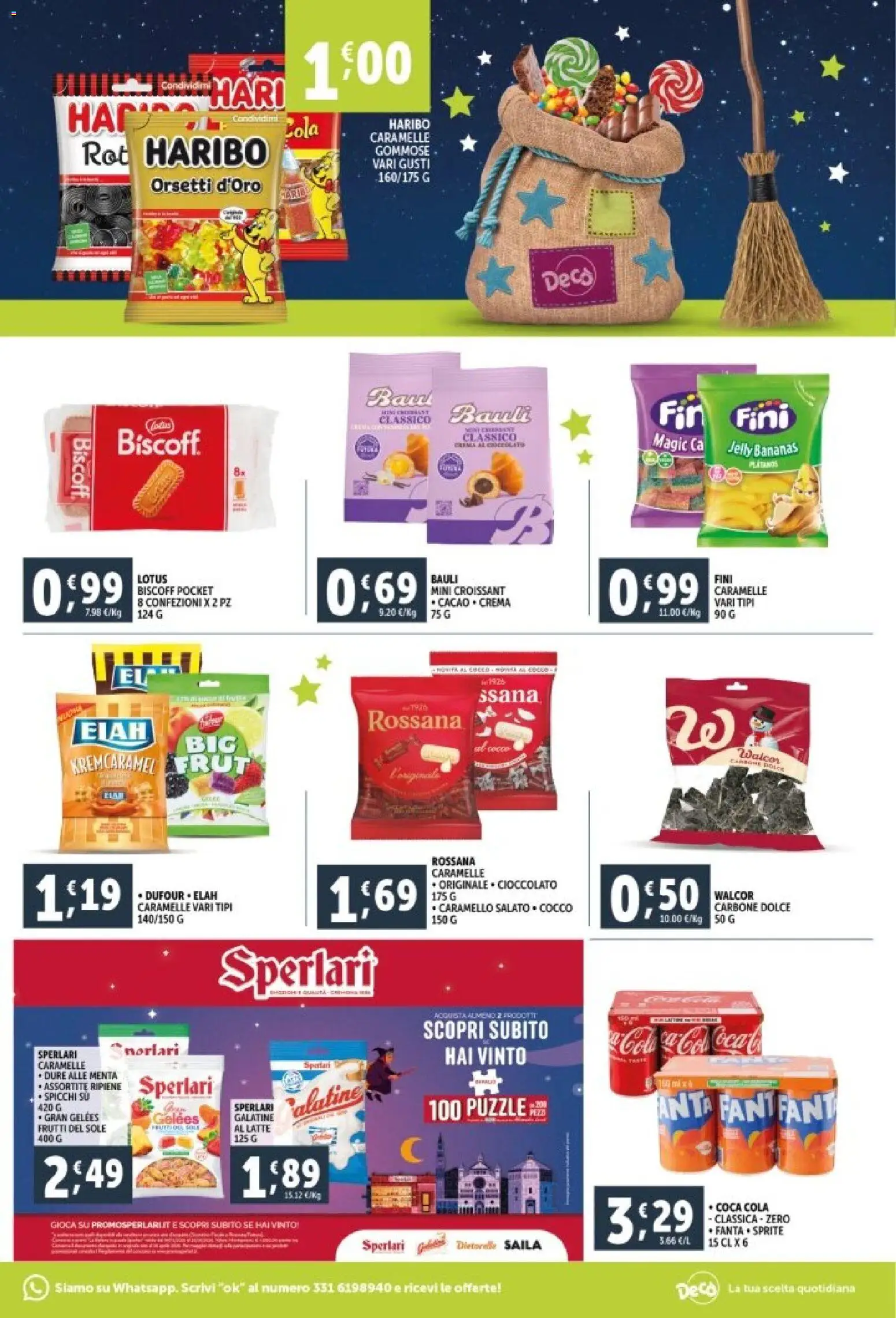 Volantino Decò del 29.12.2025 | Pagina: 15 | Prodotti: Cioccolato, Latte, Croissant, Menta