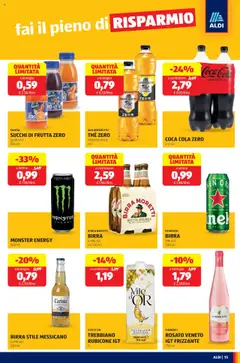 Anteprima del volantino COCA COLA ZERO, 2 x1,5 l valido a partire dal 27.10.2025 | Pagina: 15 | Prodotti: The, Heineken, Coca Cola, Coca Cola Zero