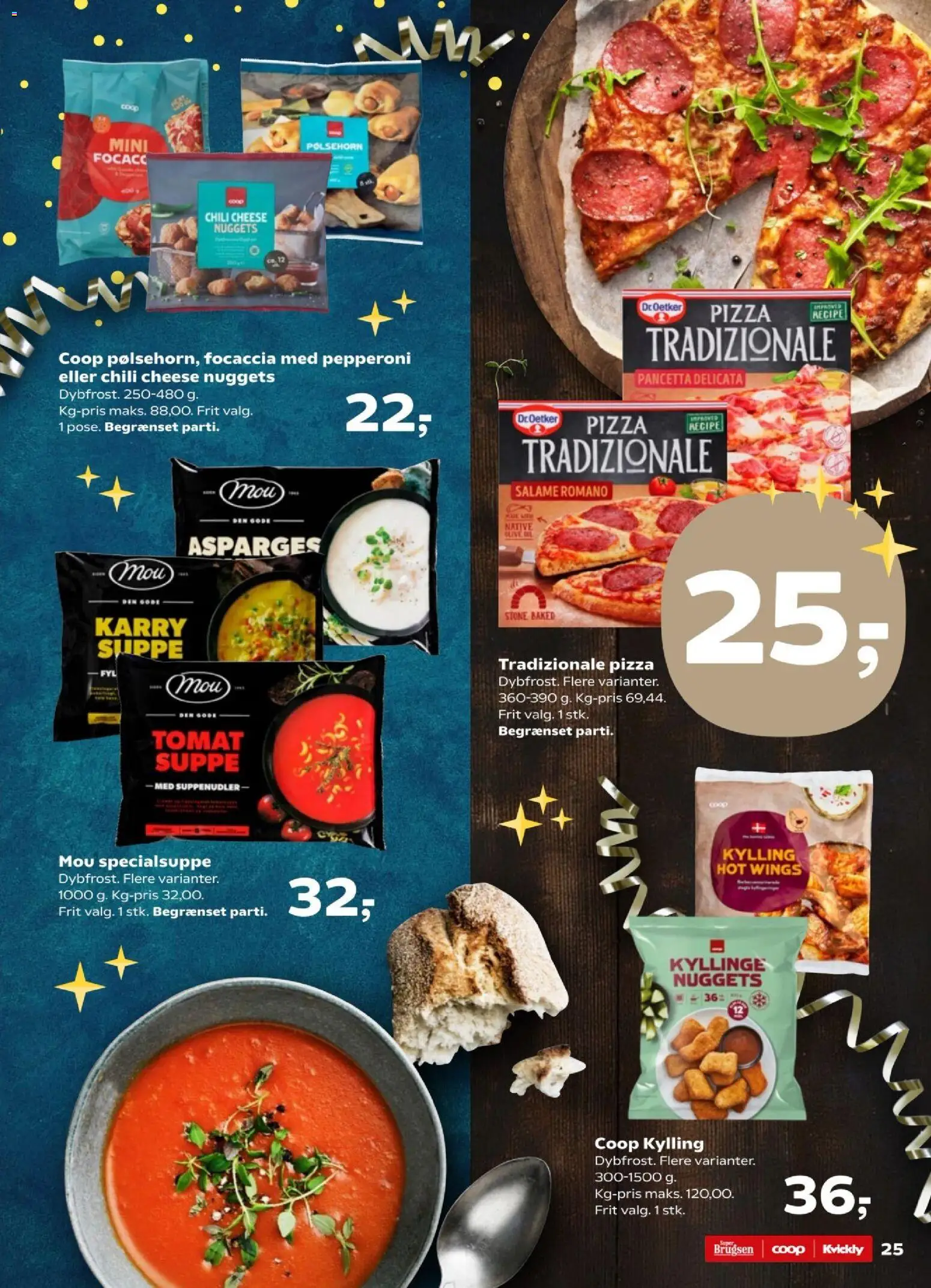 Super Brugsen tilbudsavis – gyldig fra 26.12.2025 | Side: 29 | Produkter: Karry, Pølsehorn, Suppe, Asparges