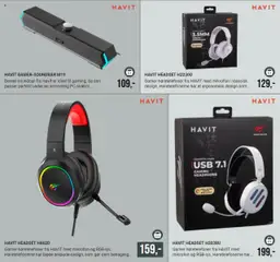 Harald Nyborg - Elektronik gyldig fra 01.10.2025 | Side: 4 | Produkter: Soundbar, Høretelefoner, Søm, Mikrofon