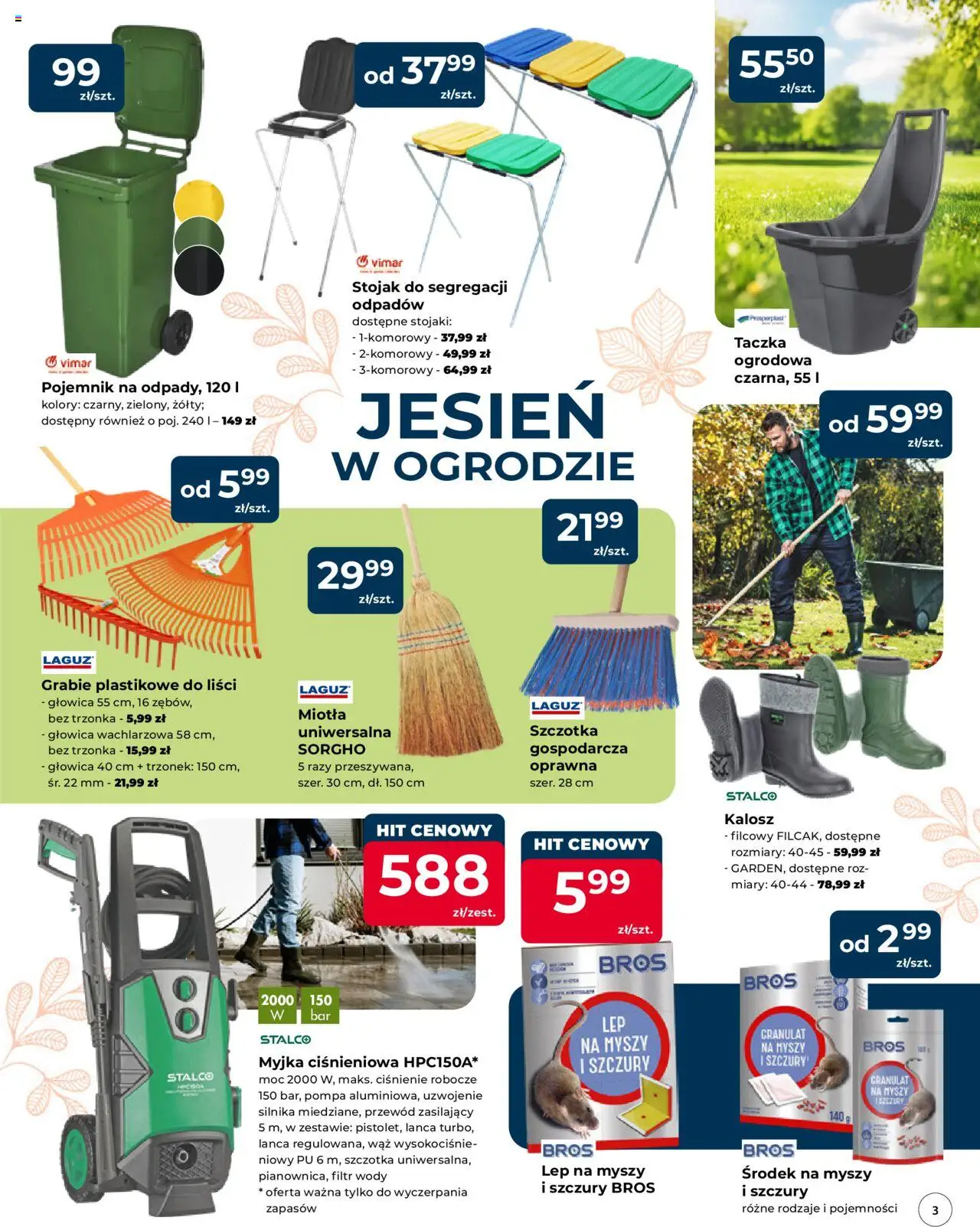 Mrówka Gazetka - Elbląg od 11.09.2025 | Strona: 3 | Produkty: Róż, Szczotka