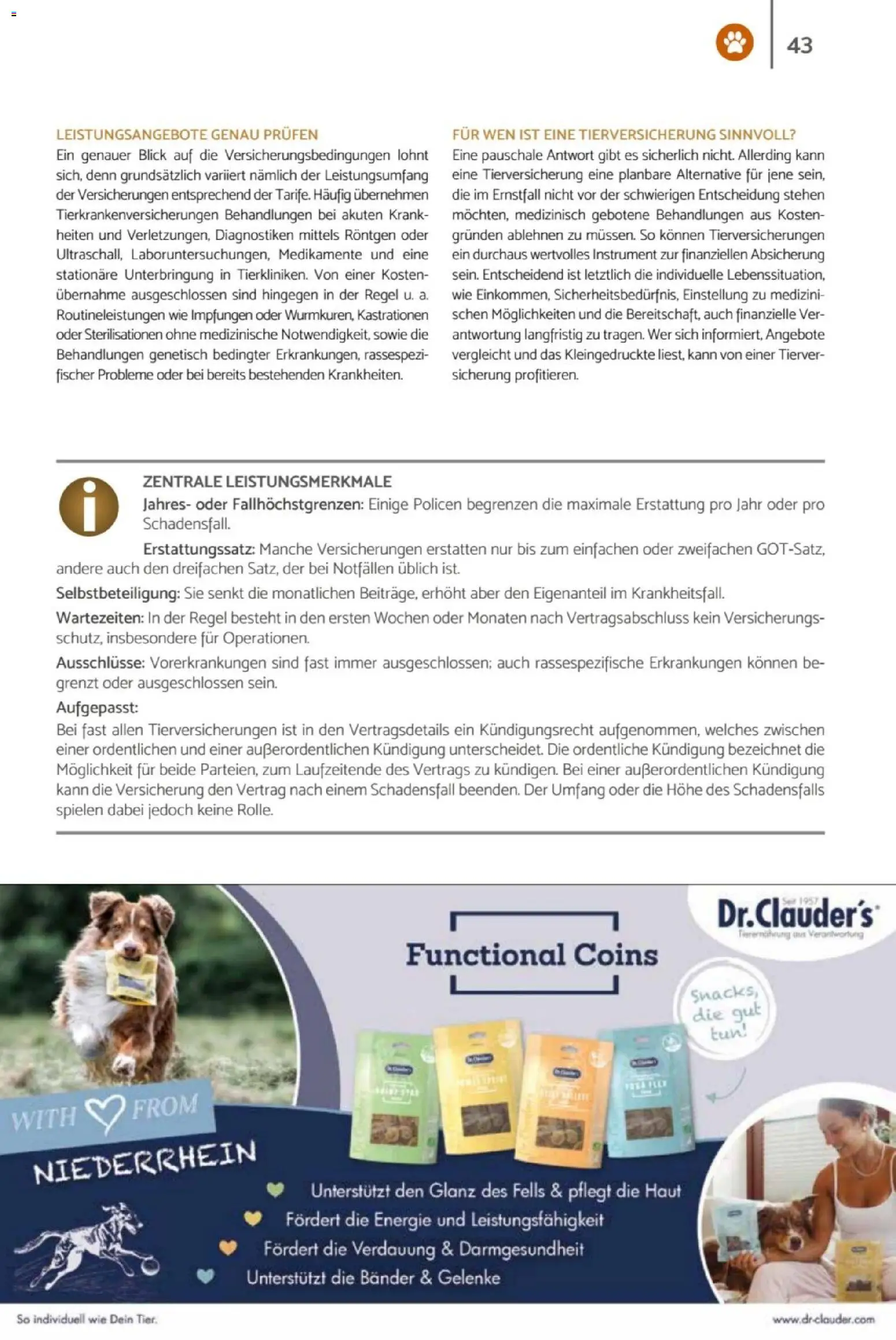 zookauf Heimtier Journal – gültig ab 01.04.2026 | Seite: 43