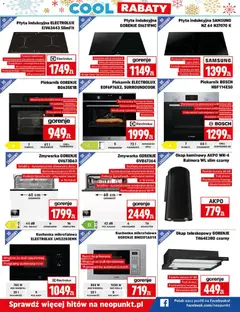 Pogląd oferty "Neopunkt Gazetka" - ważna od 19.01.2026 | Strona: 7 | Produkty: Kuchenka mikrofalowa, Zmywarka, Grill, Okap