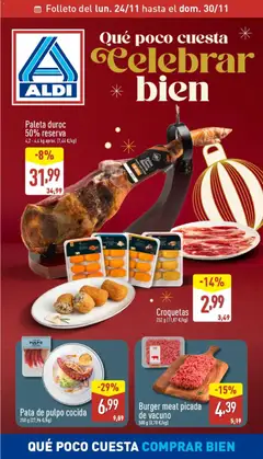 Vista previa Aldi folleto Baleares válido desde el 24.11.2025