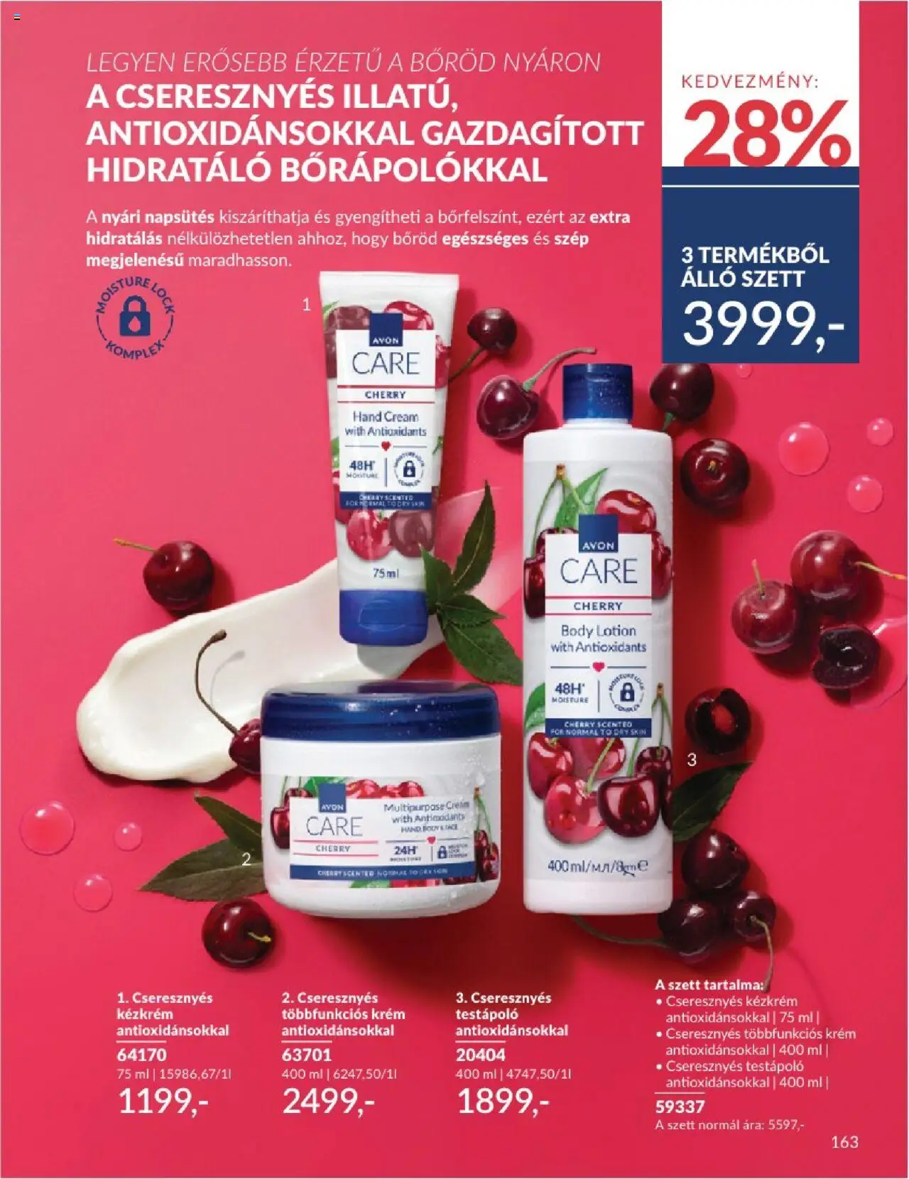 Avon akciós ujság - amely érvényes a következő dátumtól: 01.08.2025 | Oldal: 162