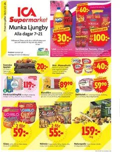 ICA Supermarket - Munka-Ljungby - Förhandsvisning av reklamblad från butik ICA Supermarket aktuell från 26.01.2026