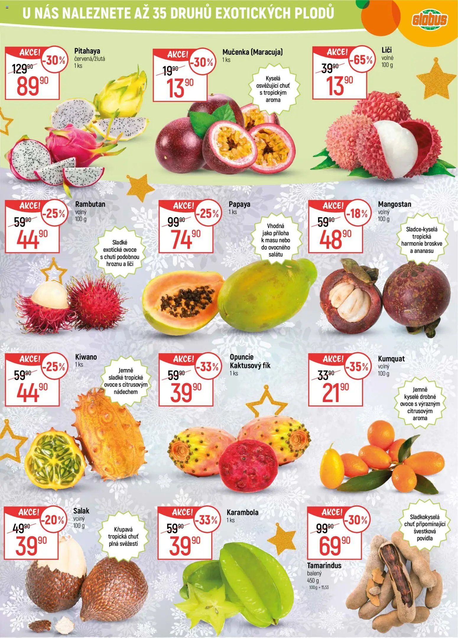 Globus leták - Praha Zličín od 17.12.2025 | Strana: 25 | Produkty: Maracuja, Povidla, Exotické ovoce, Kumquat