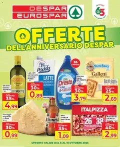 Anteprima del volantino Volantino Eurospar	 valido a partire dal 06.10.2025