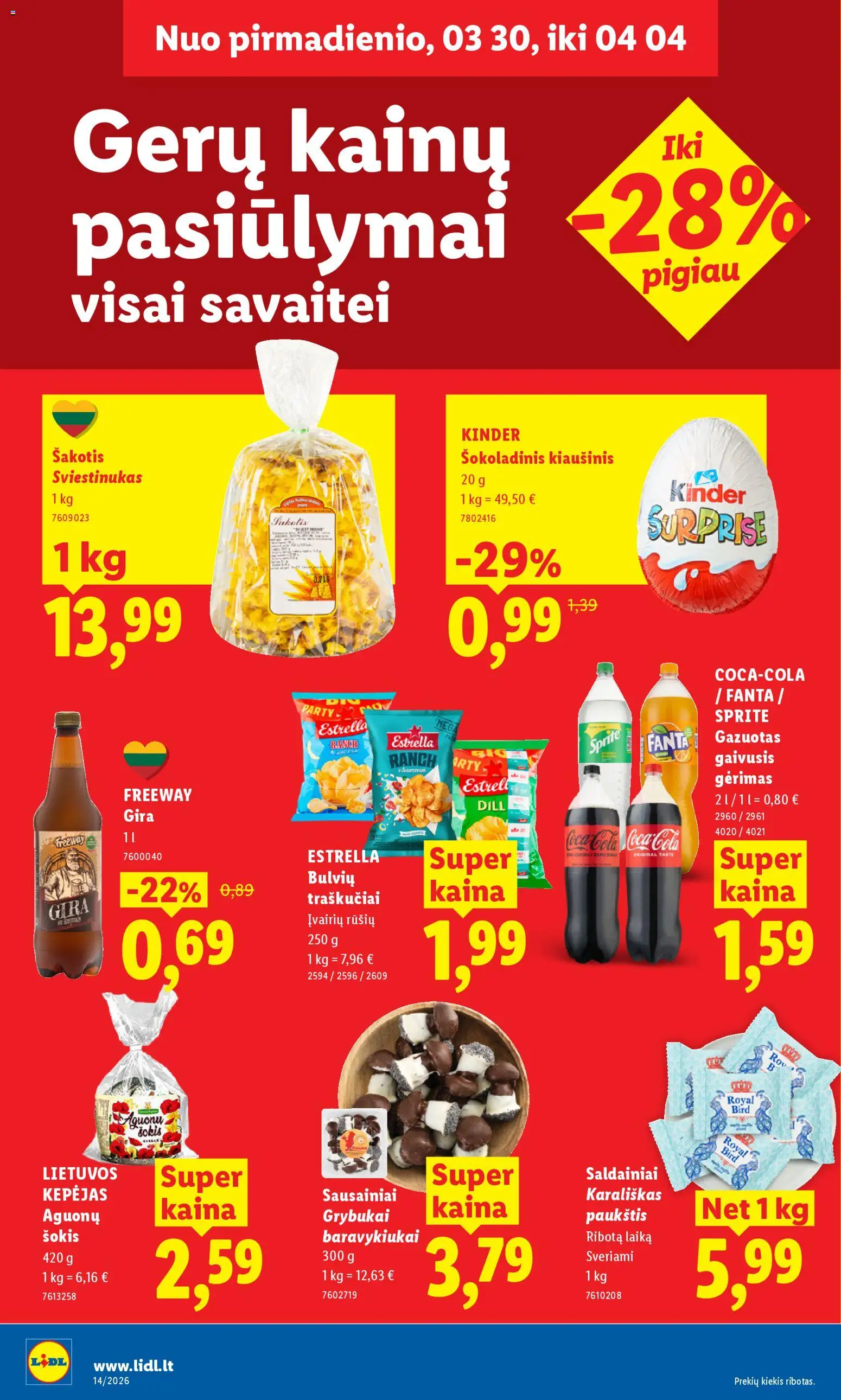 LIDL akcijos nuo 30.03.2026 | Puslapis: 18