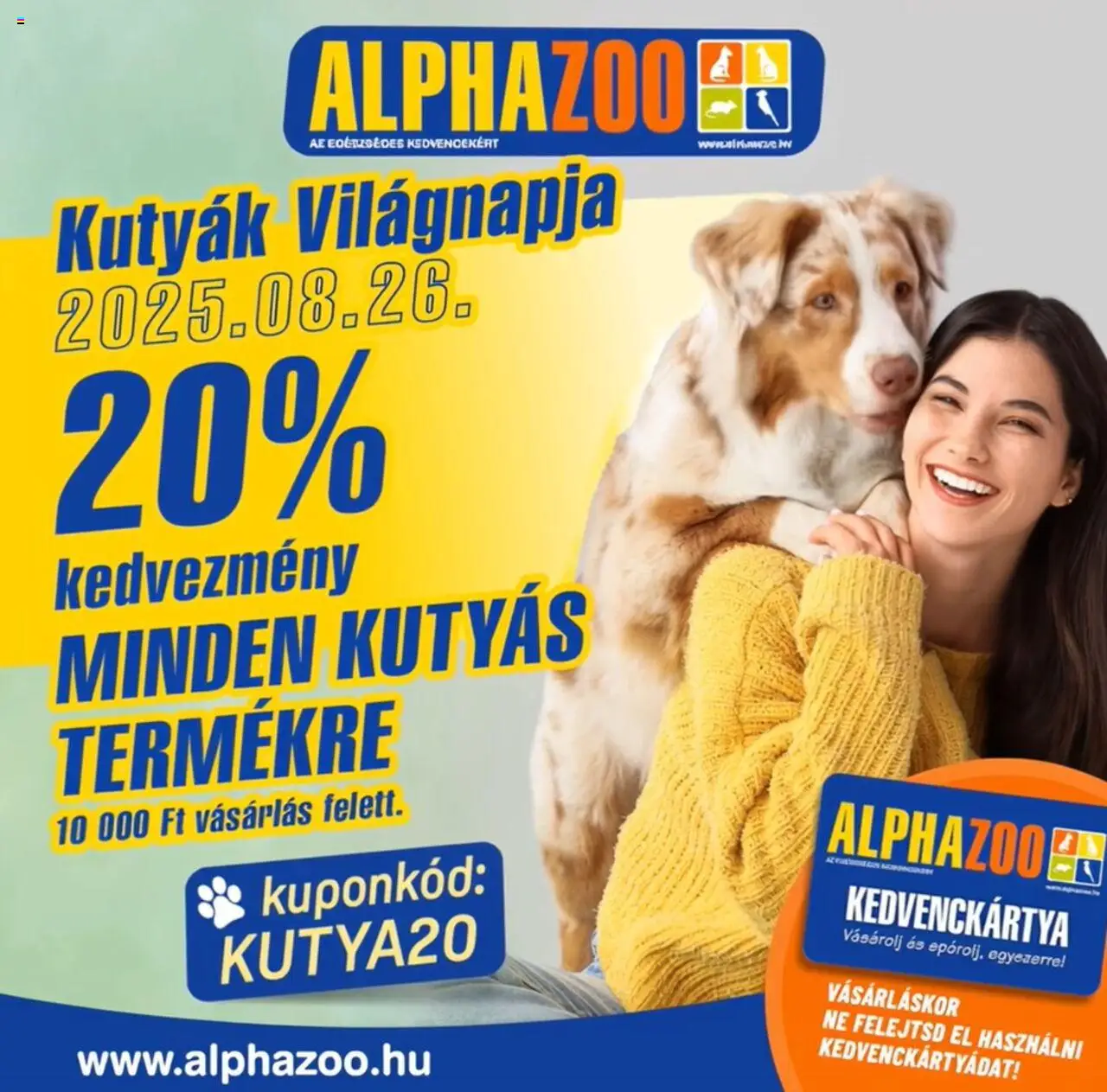 AlphaZoo akciós ujság - amely érvényes a következő dátumtól: 26.08.2025 | Oldal: 1