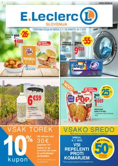 E.leclerc katalog - pregled letaka veljavnega od 09.07.2025