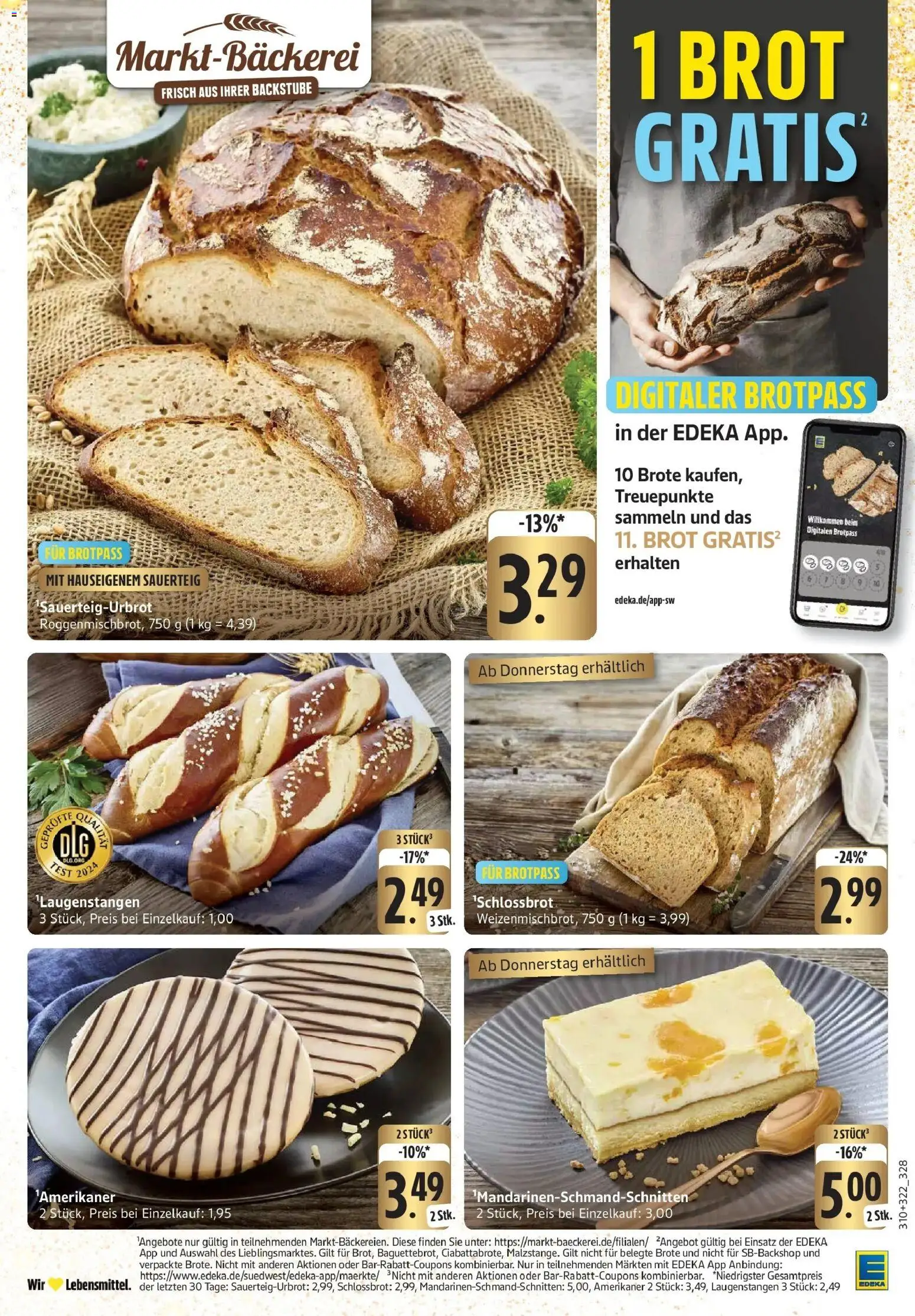 Edeka prospekt Ludwigshafen	 – gültig ab 08.12.2025 | Seite: 7 | Produkte: Brot