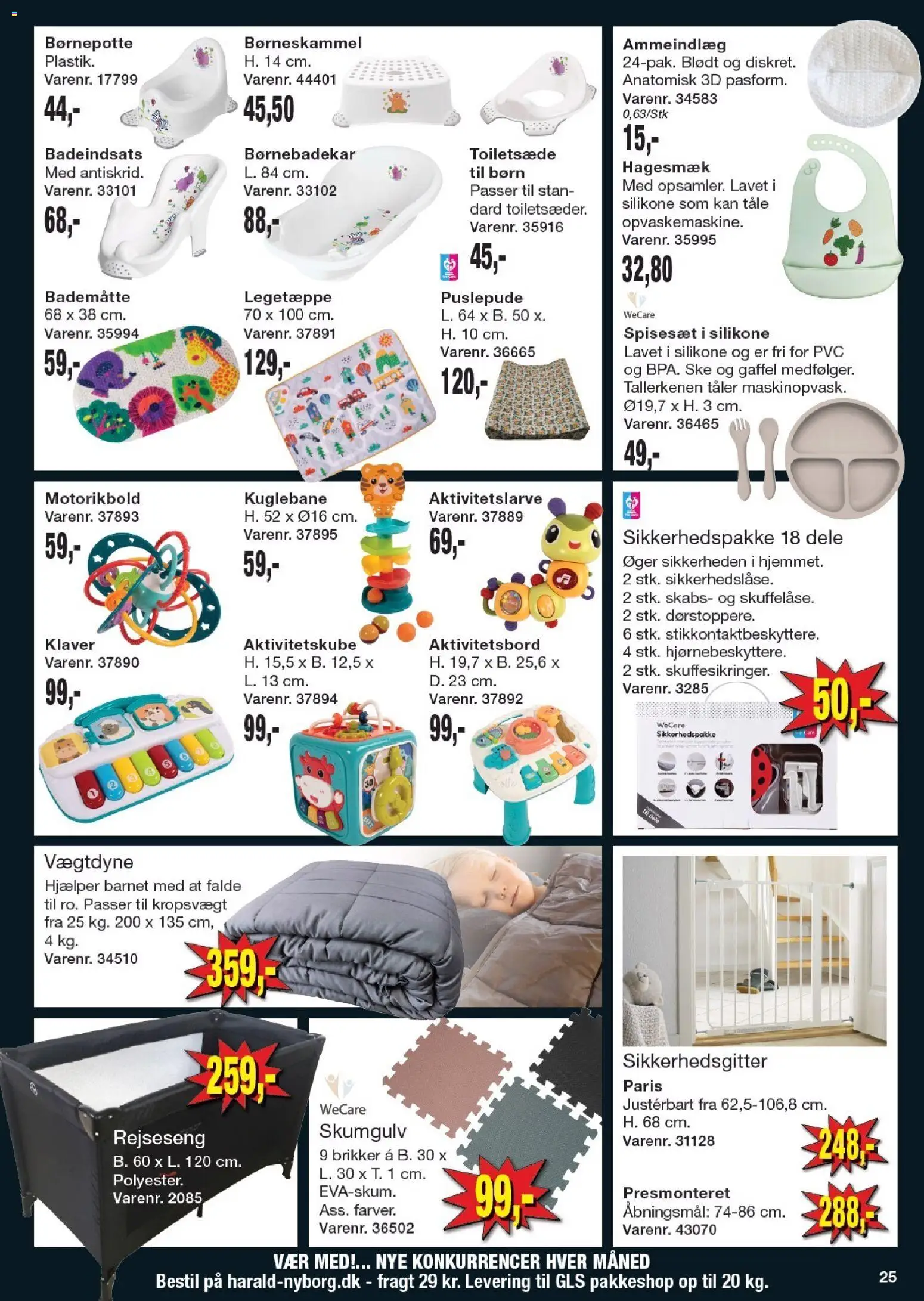 Harald Nyborg tilbudsavis – gyldig fra 27.11.2025 | Side: 27 | Produkter: Søm, Bademåtte