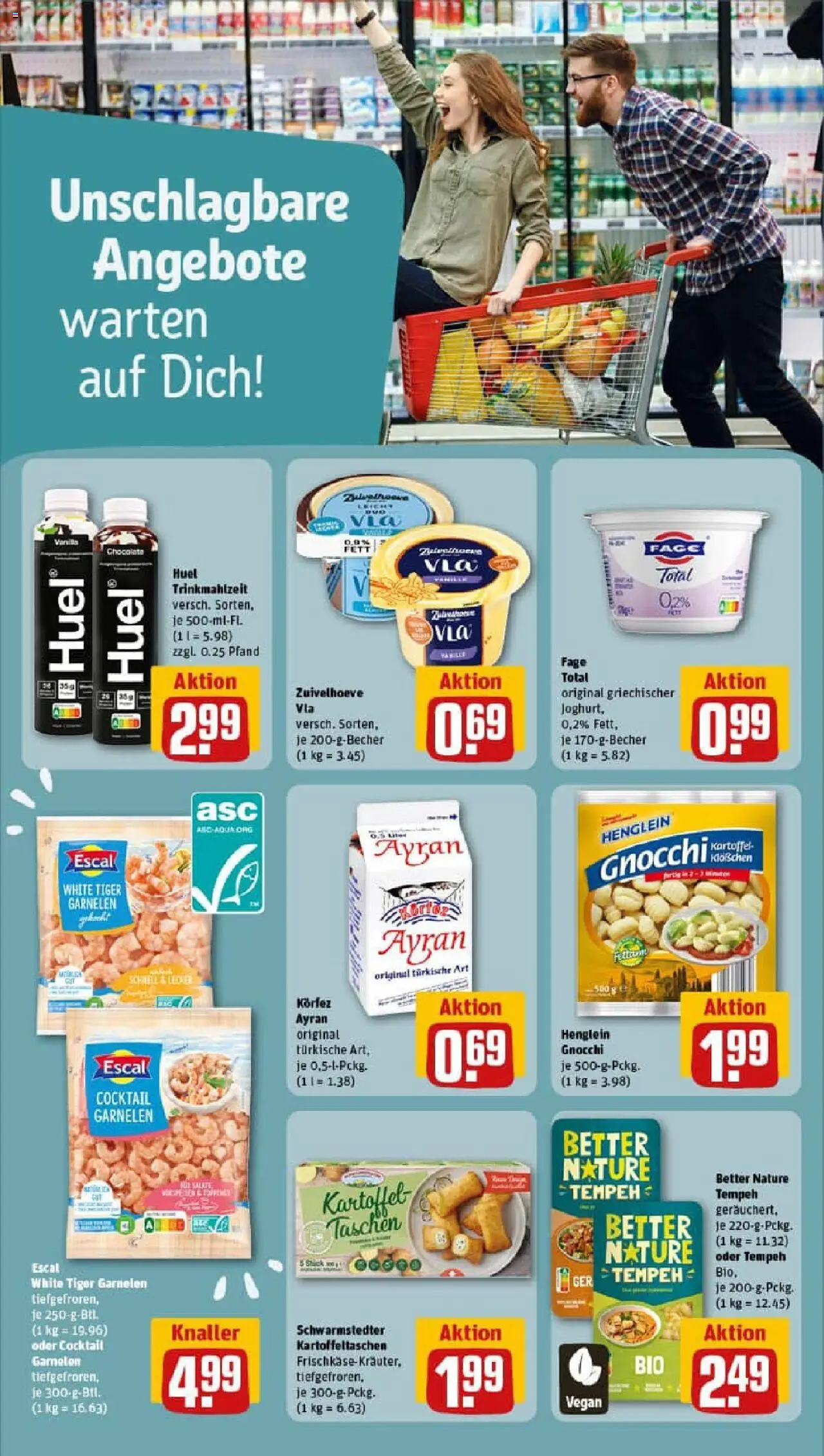 Rewe prospekt Frankenberg (Eder)	 - gültig ab dem 29.06.2025 | Seite: 22 | Produkte: Garnelen, Tiger garnelen, Frischkase