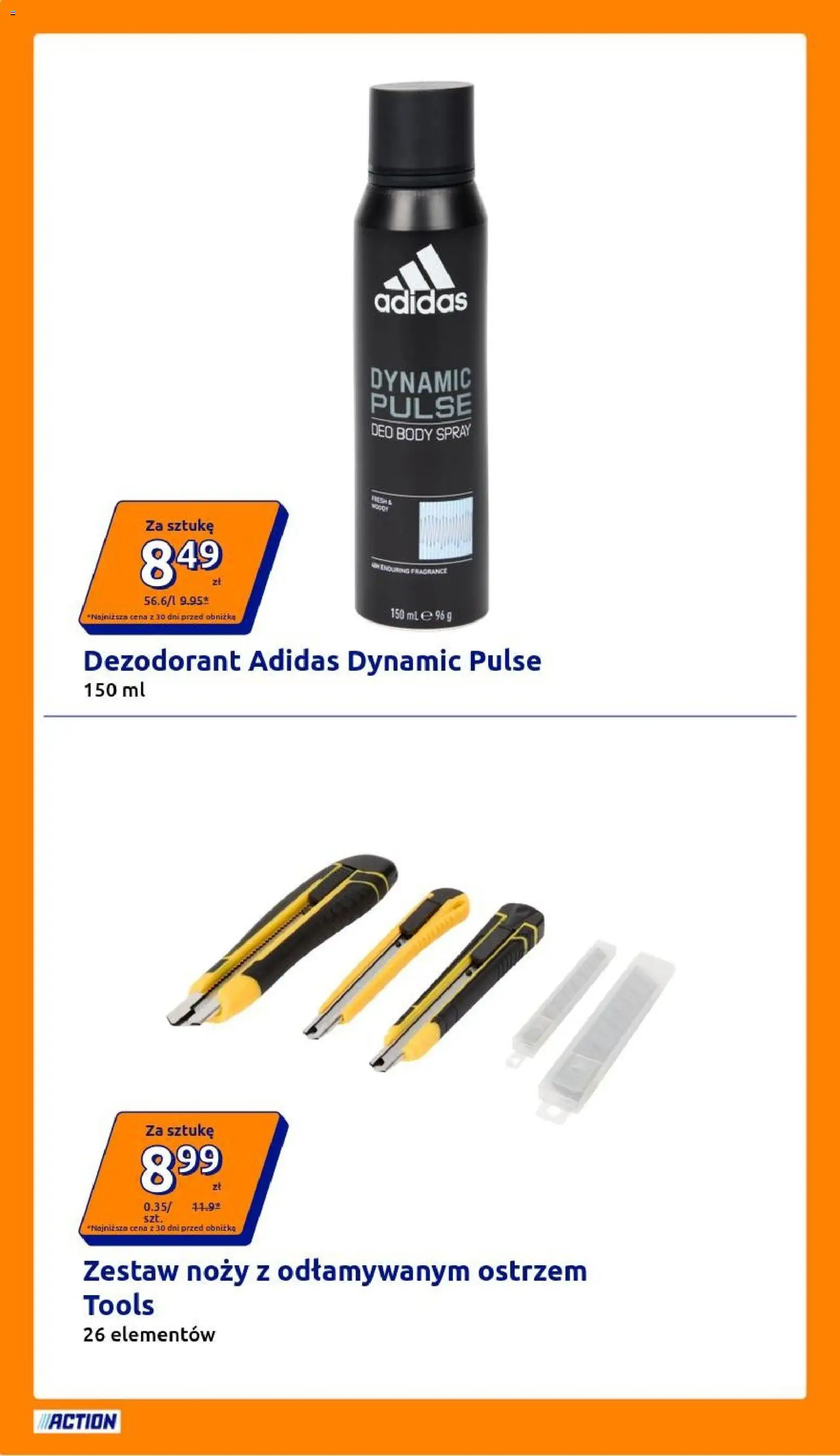 Action gazetka od 22.04.2026 | Strona: 12 | Produkty: Body, Dezodorant