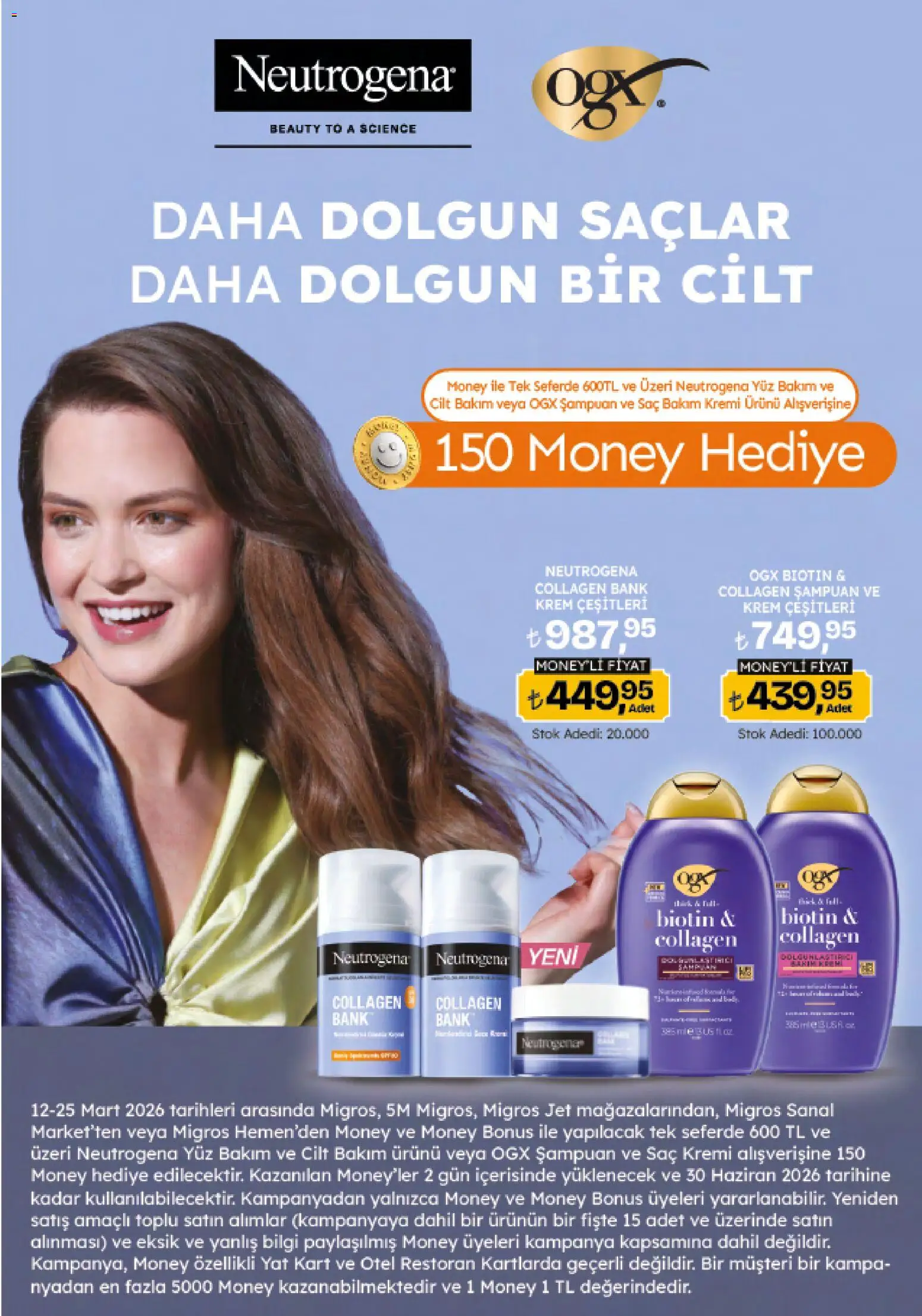 Migros Katalog - 5M Migroskop Dijital - 12.03.2026 tarihinden itibaren geçerlidir | Sayfa: 102 | Ürünler: Şampuan, Saç Kremi, Krem