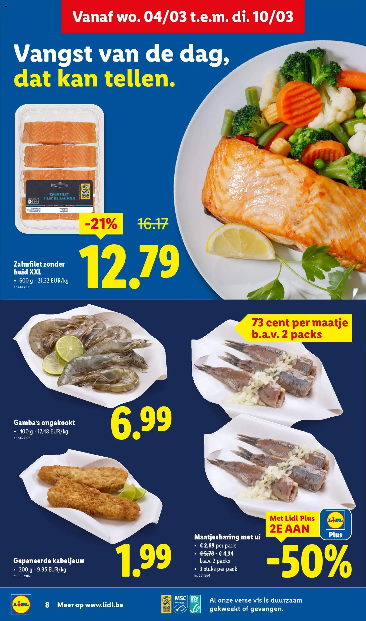 {H1} | Pagina: 8 | Producten: Vis, Ui, Kan