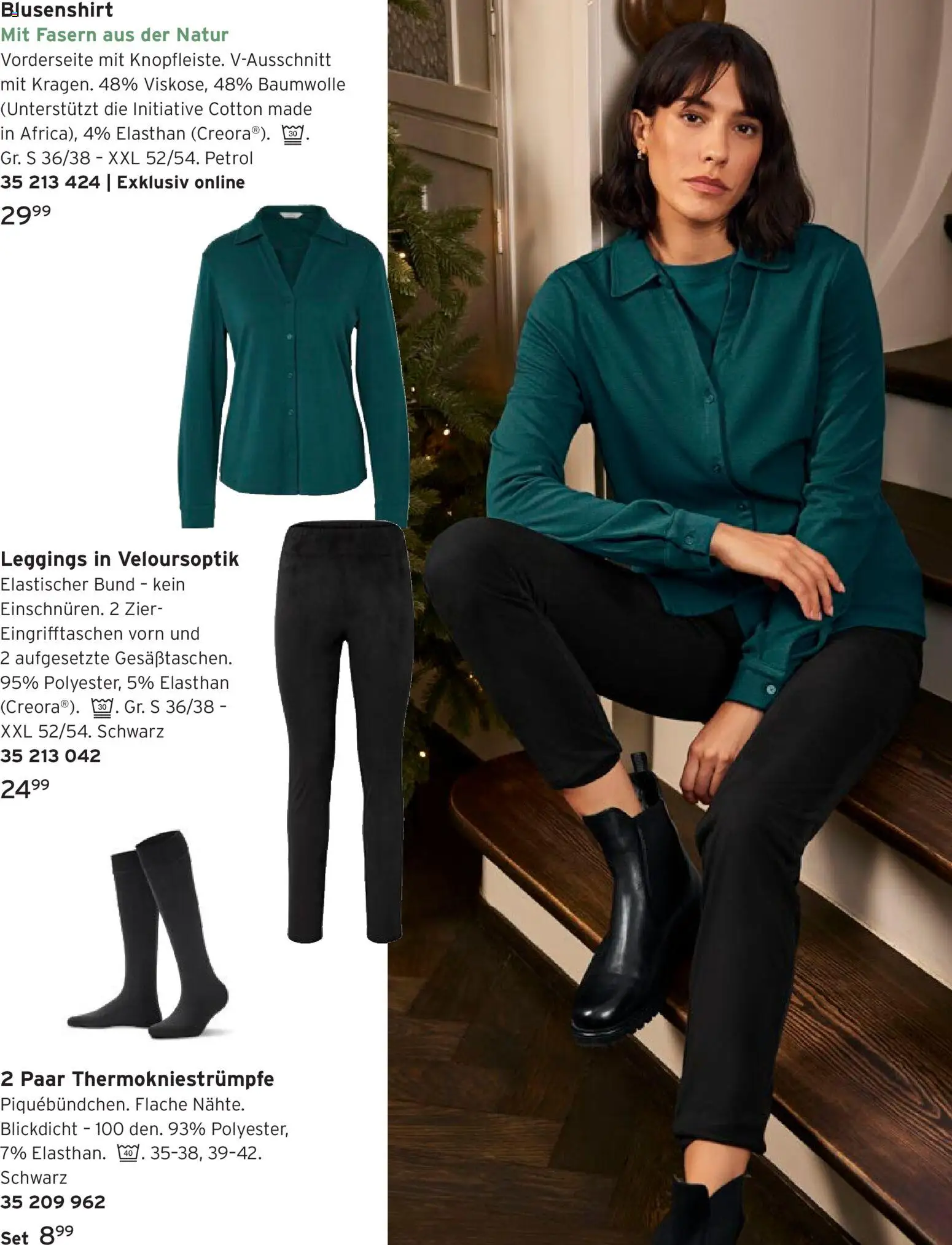 Prospekt Tchibo Festliche Looks  – gültig ab 19.11.2025 | Seite: 14 | Produkte: Leggings