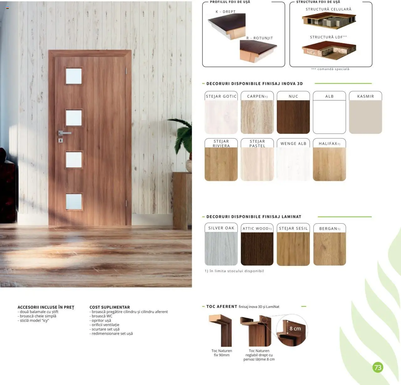 Noul catalog Proges – valabil de la 01.08.2025 | Pagină: 73 | Produse: Ușă