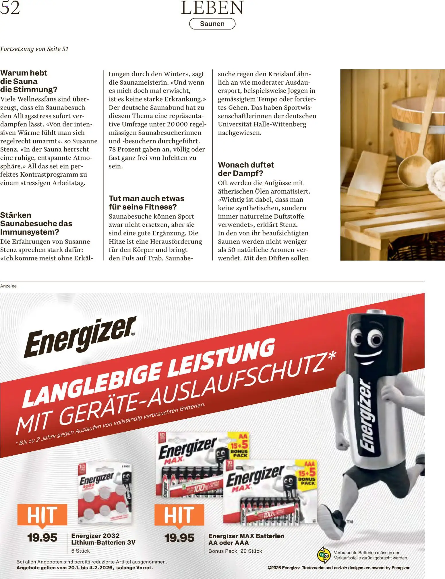 Migros Magazin – gültig ab 19.01.2026 | Seite: 52