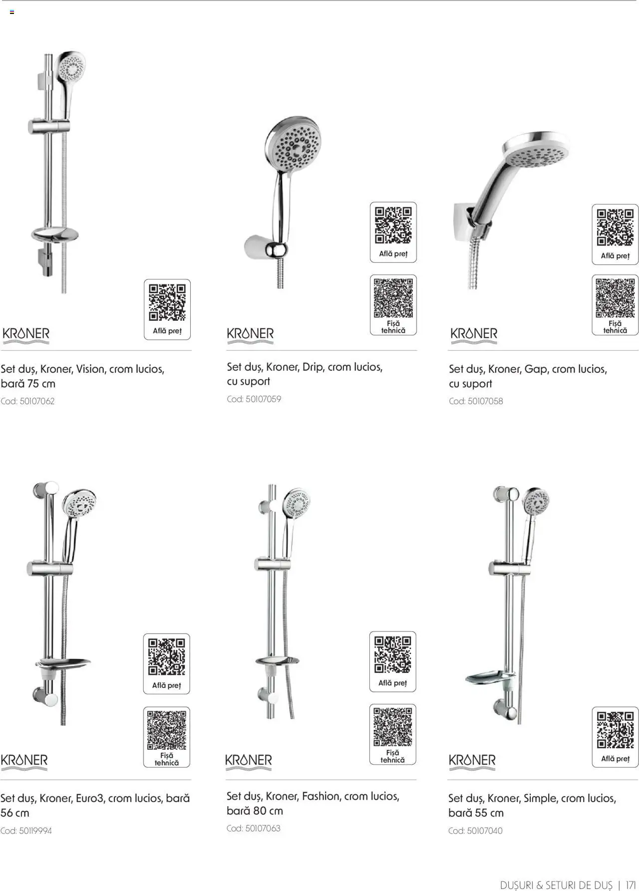 Catalog Romstal – valabil de la 25.11.2024 | Pagină: 171 | Produse: Duș
