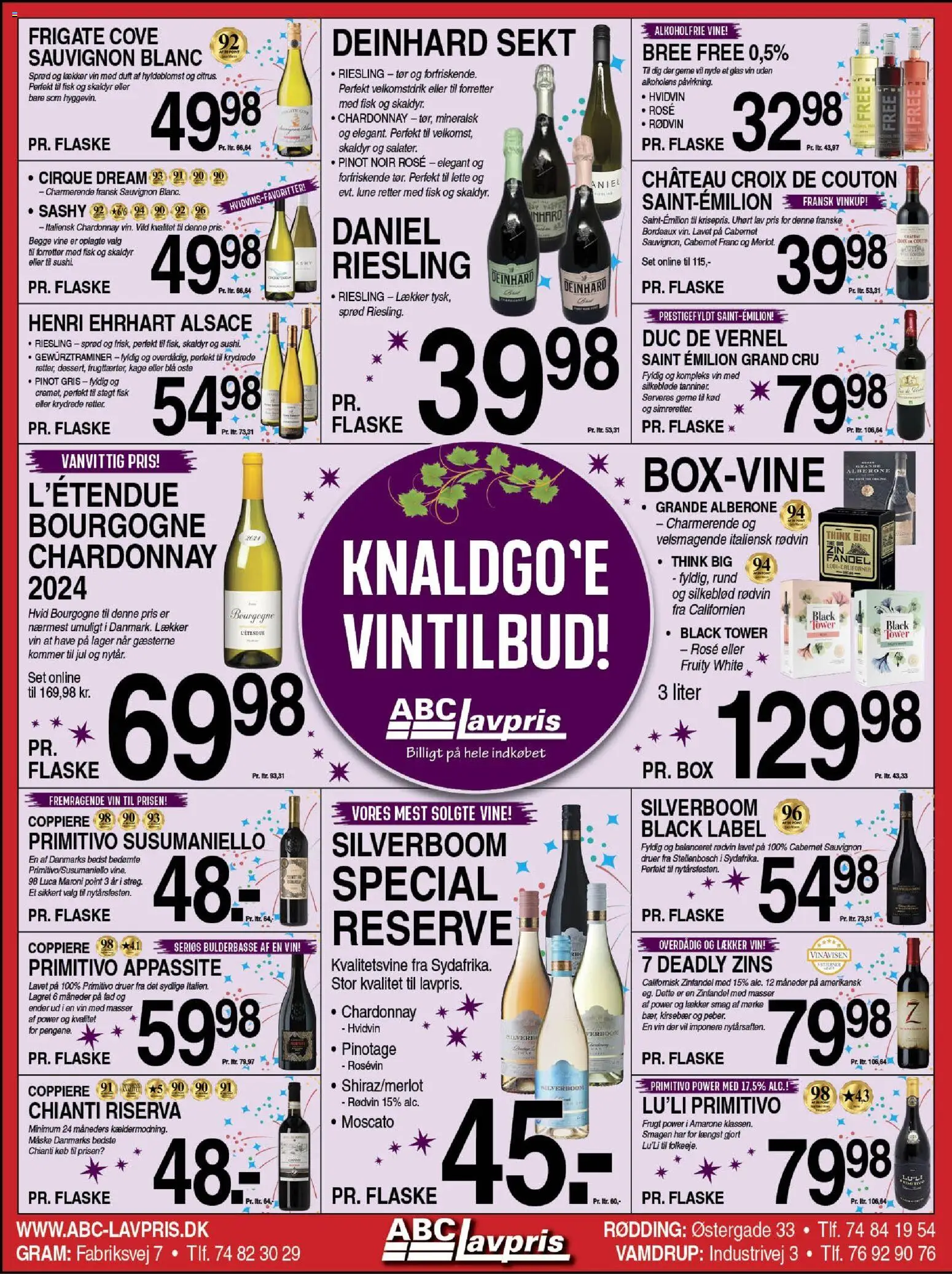 Abc Lavpris tilbudsavis – gyldig fra 24.12.2025 | Side: 3 | Produkter: Maske, Fisk, Søm, Prancha